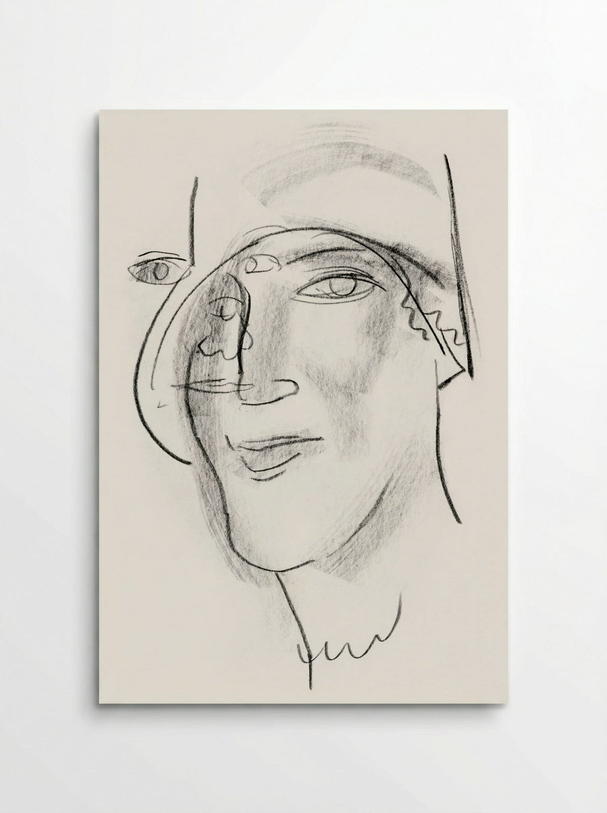 Woman's Head and Face - Leo Gestel - Poster