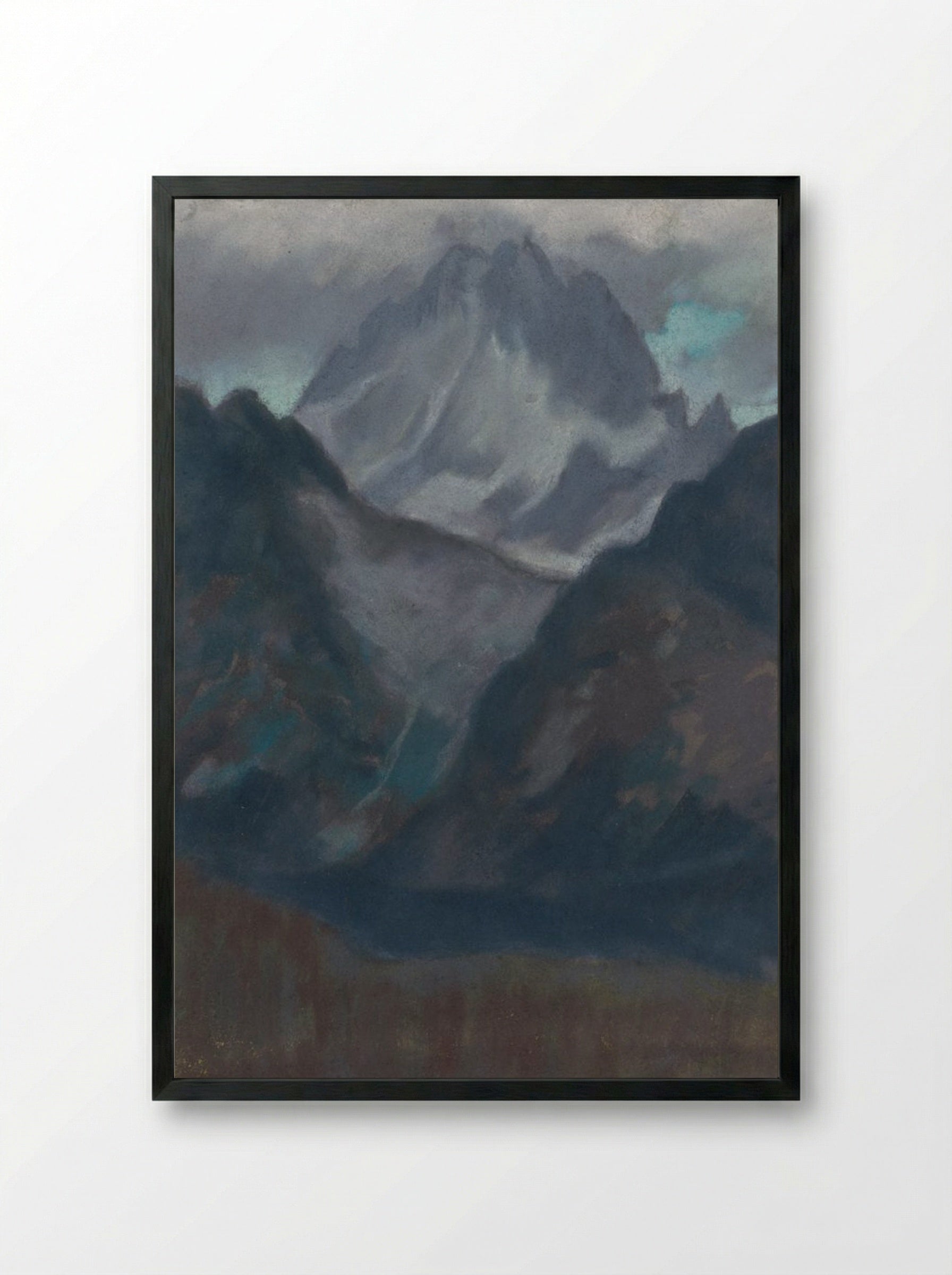 High Tatras Mountainscape - Zolo Palugyay - Framed Print Black