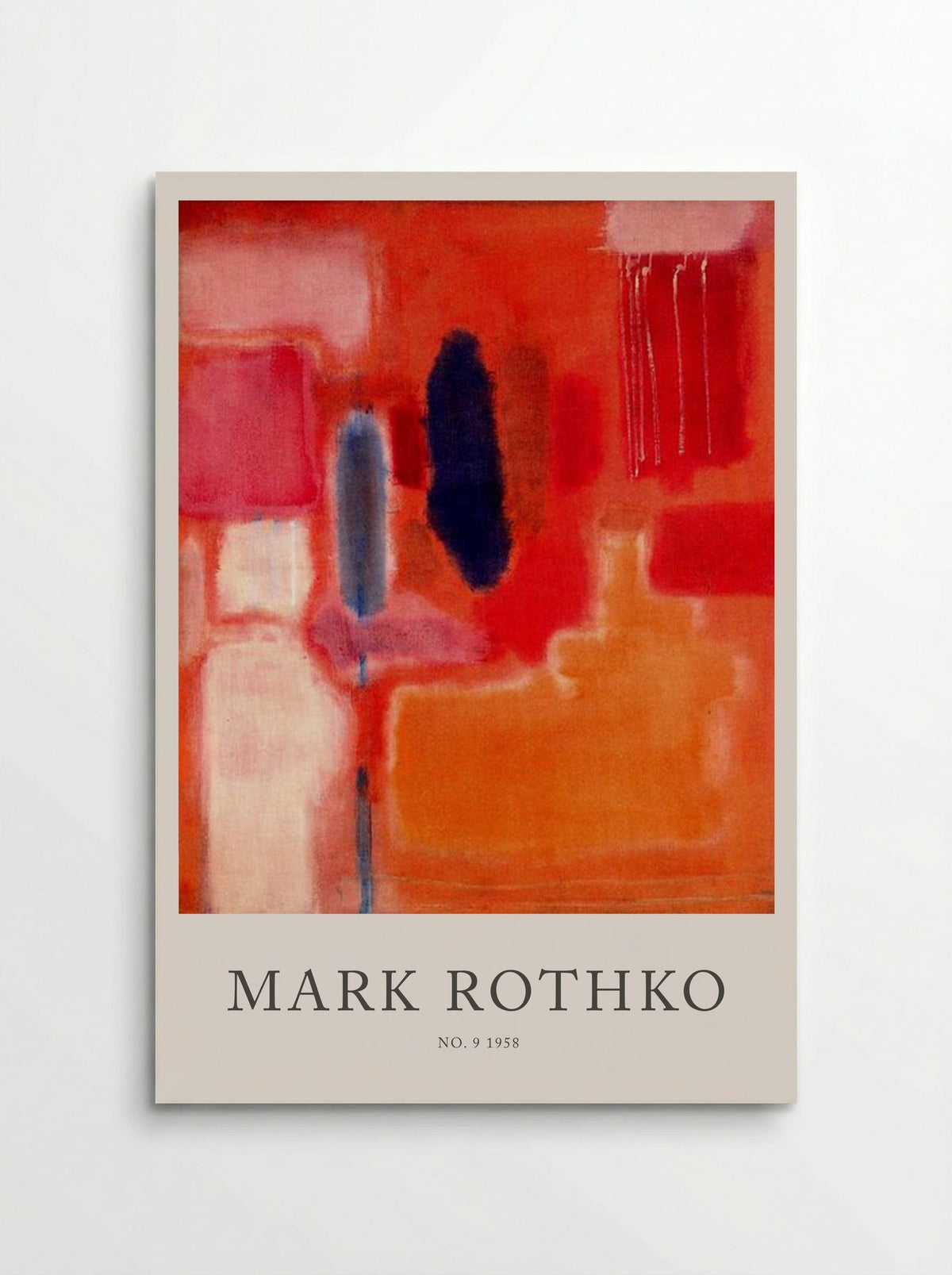 No. 9 - Mark Rothko - Poster
