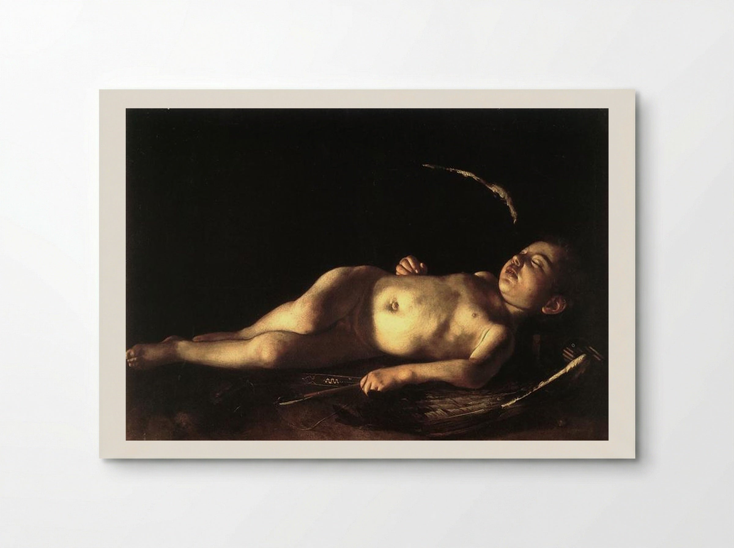Sleeping Cupid - Michelangelo Merisi da Caravaggio - Poster