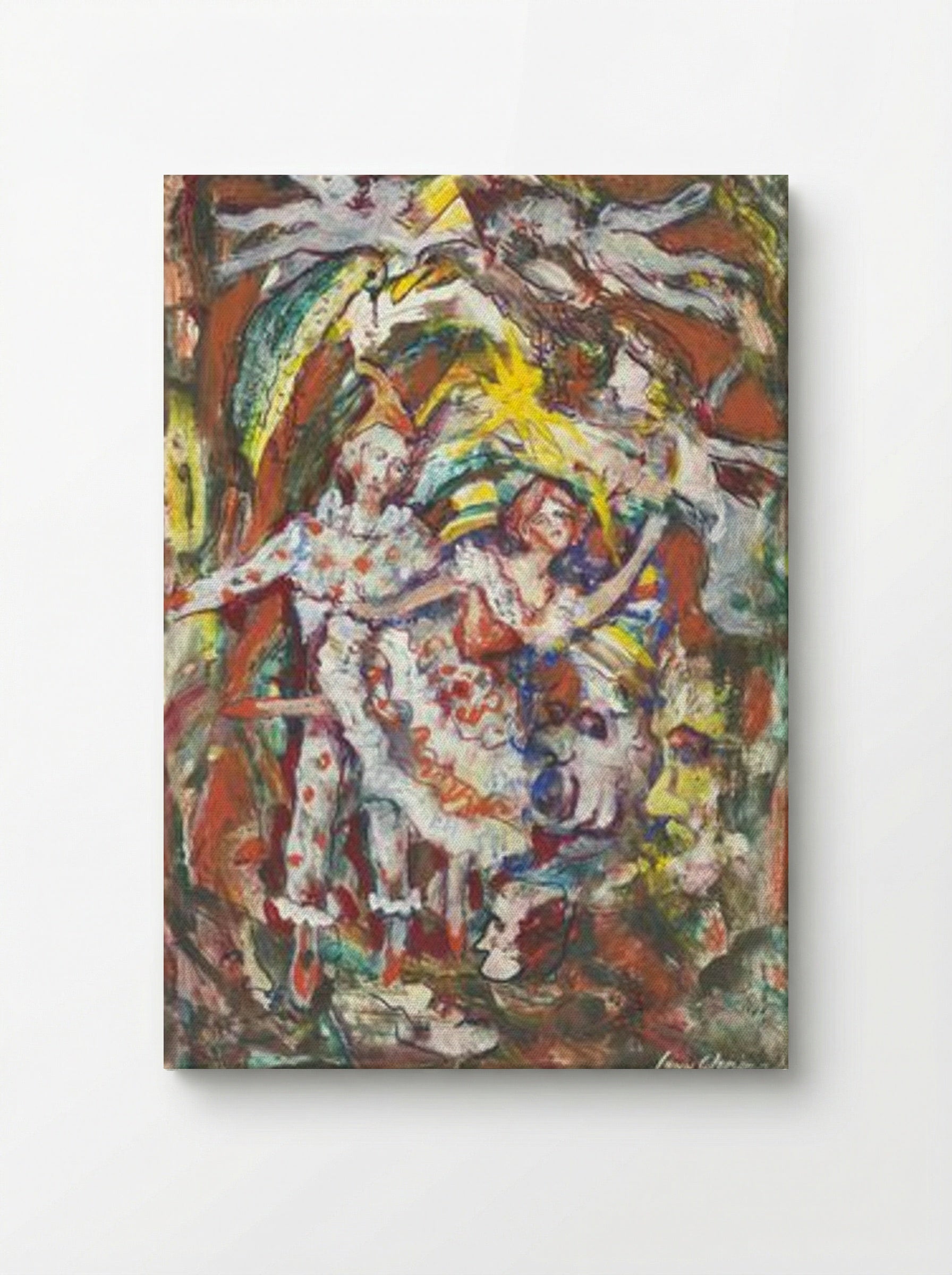 Sketch for Petrouchka by Stravinsky - Léon Wengier - Canvas