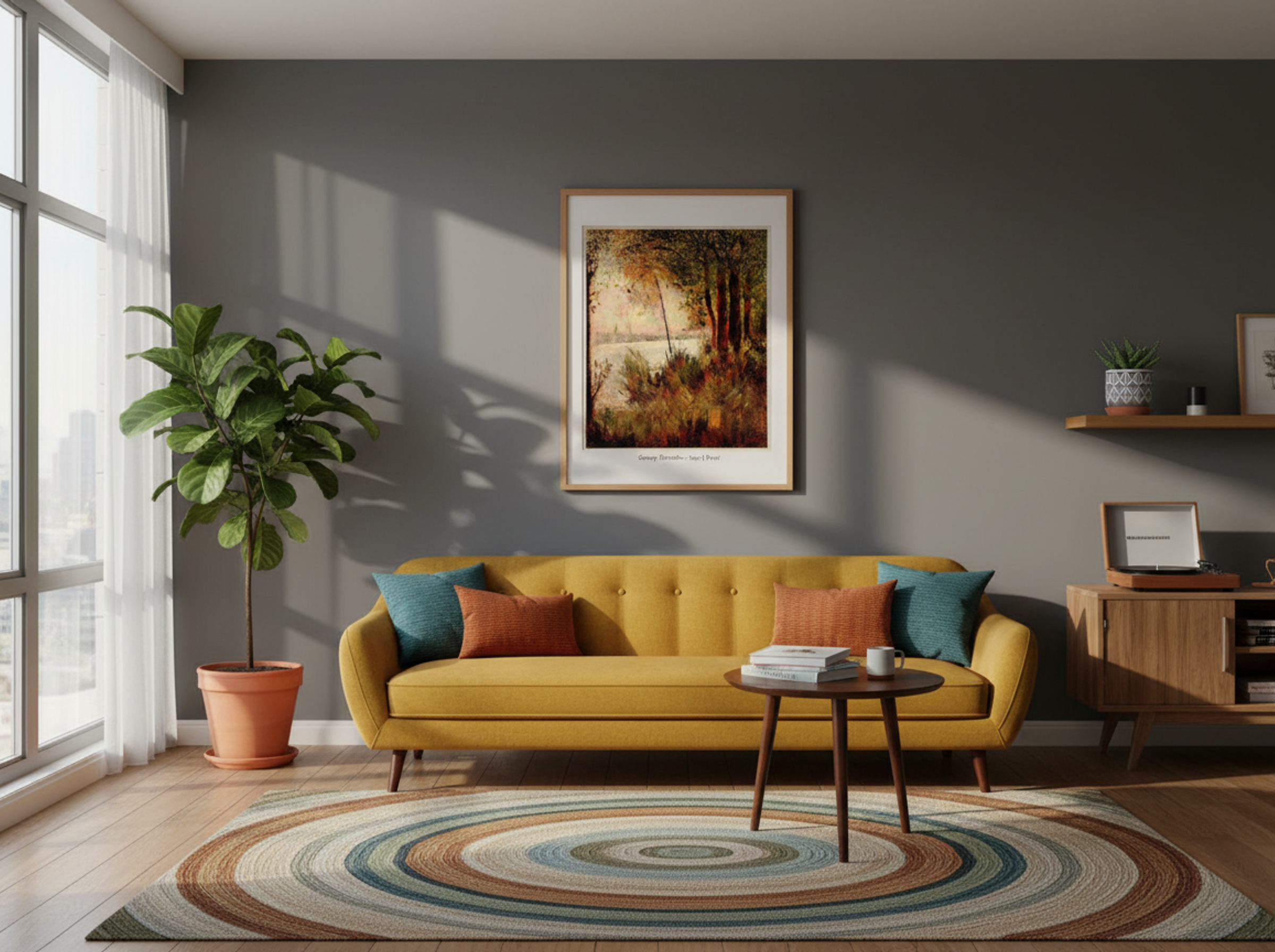 Grassy Riverbank - Fine Art Print - Lifestyle