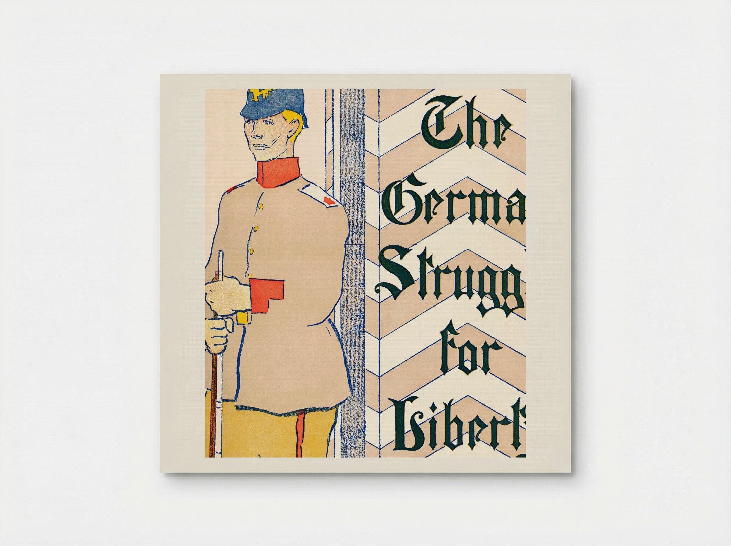 The German Struggle for Liberty - Edward Penfield - Poster