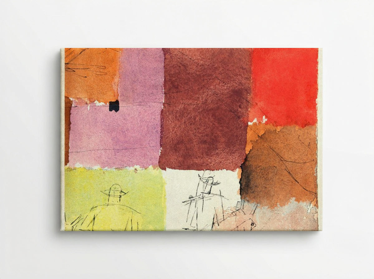 Composition with Figures - Paul Klee - Canvas