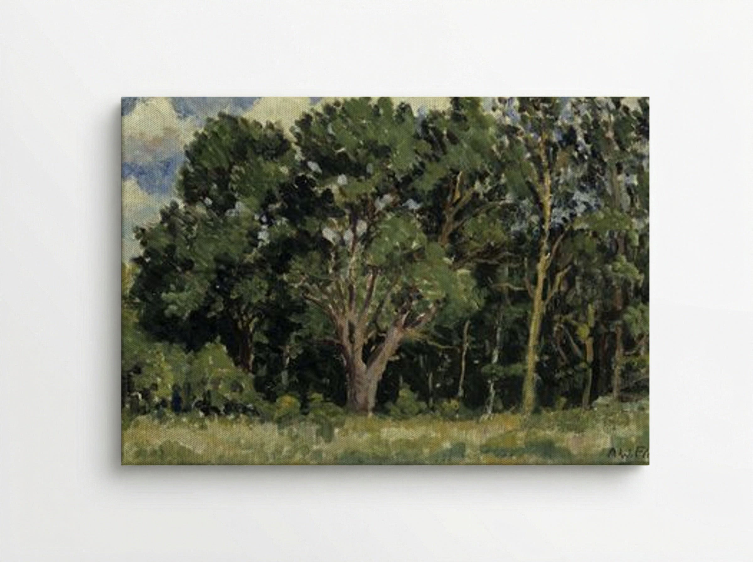 The Wood - Alfred William Finch - Canvas