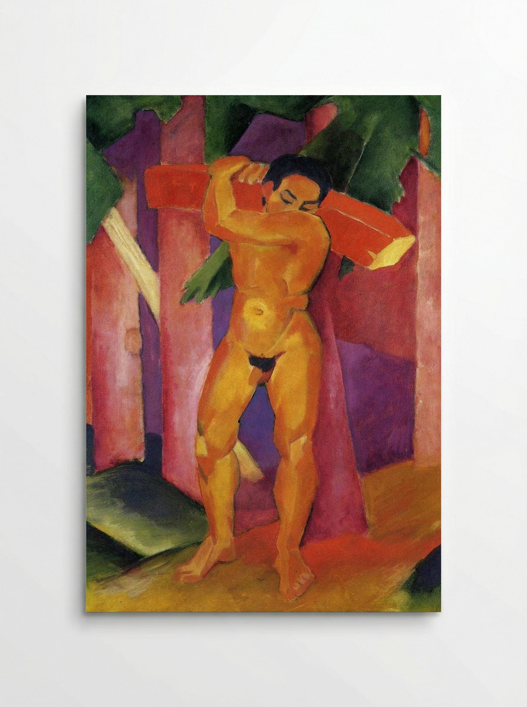 Woodcutter - Ernst Ludwig Kirchner - Poster