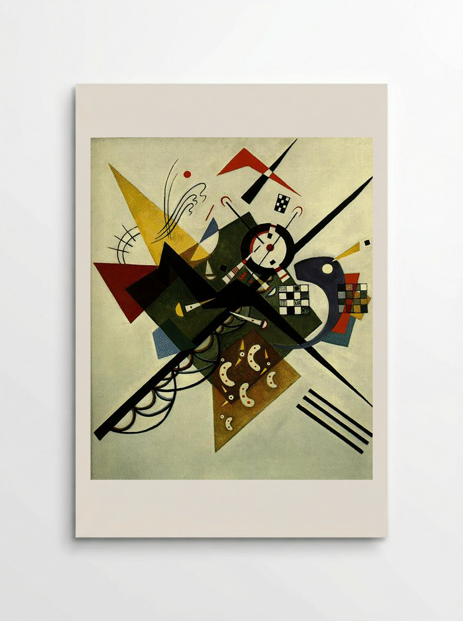 On White II - Wassily Kandinsky - Poster