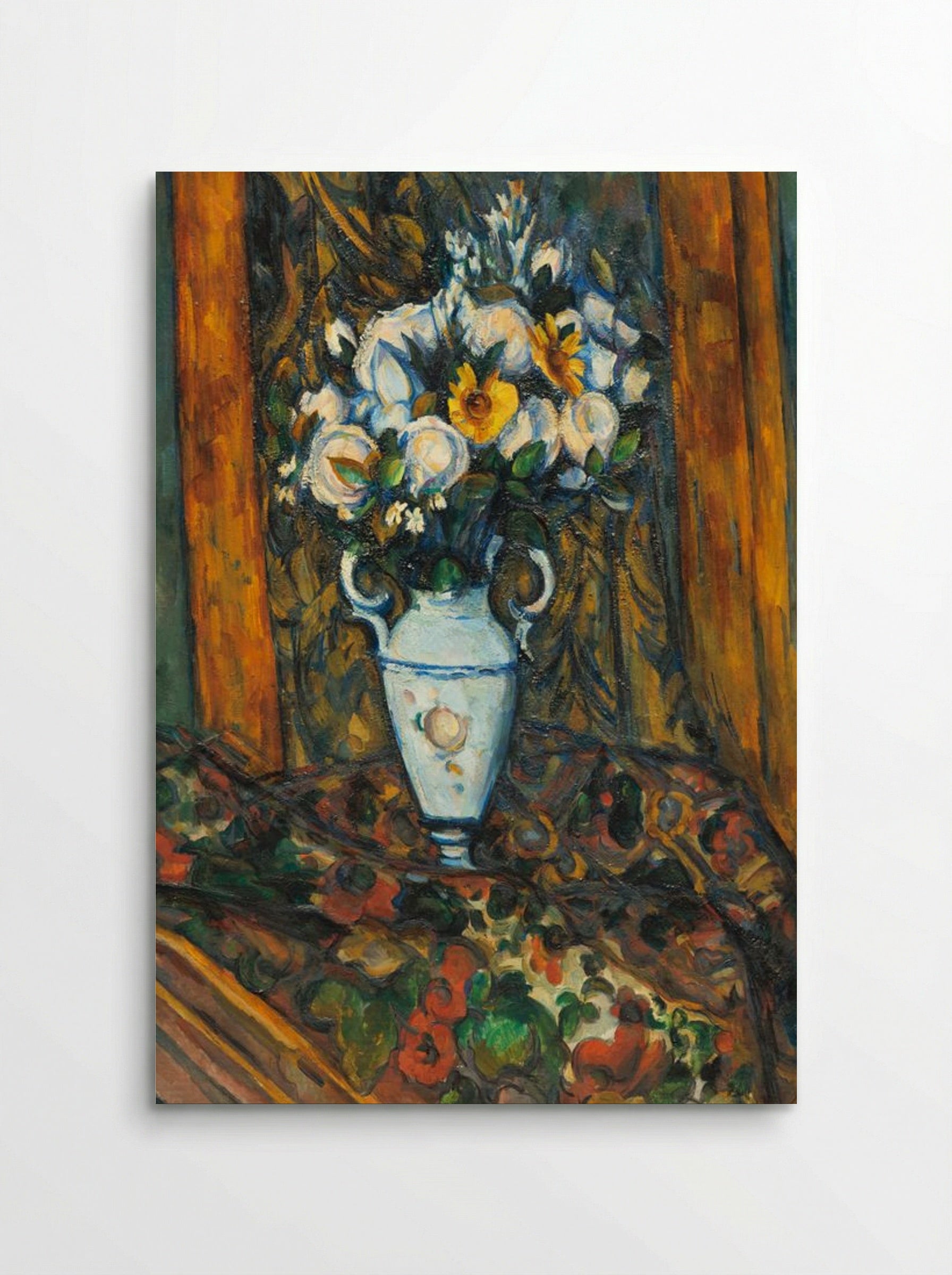 Vase of Flowers - Paul Cézanne - Poster