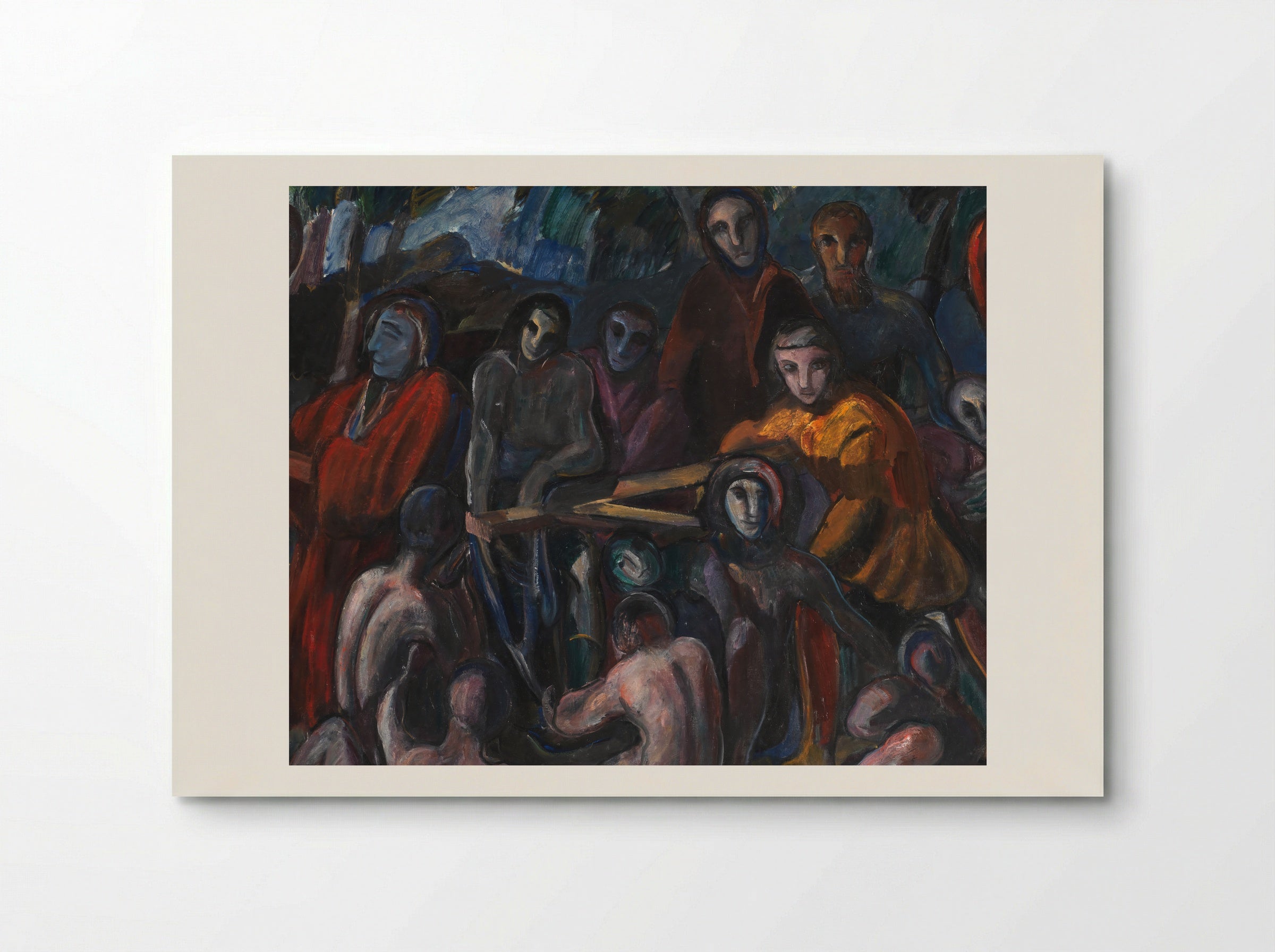 The Road to Golgotha - Jens Adolf Jerichau - Poster