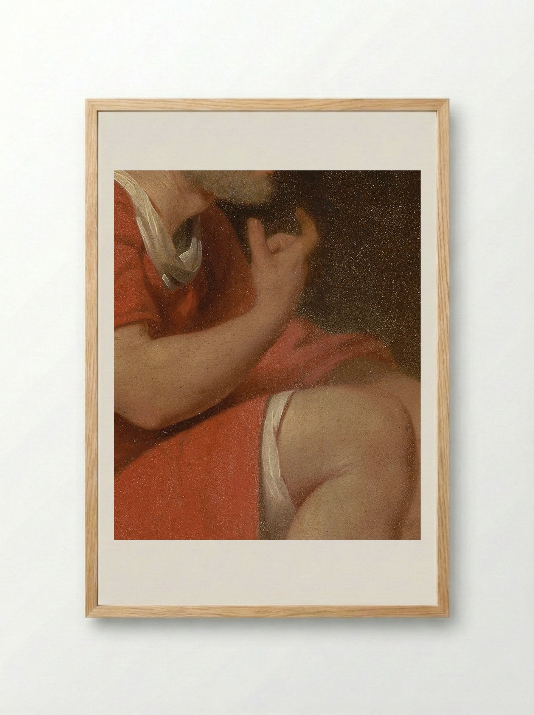 Robert, Duke of Normandy, in Prison - Jean-Jacques-François Le Barbier - Framed Print Wood