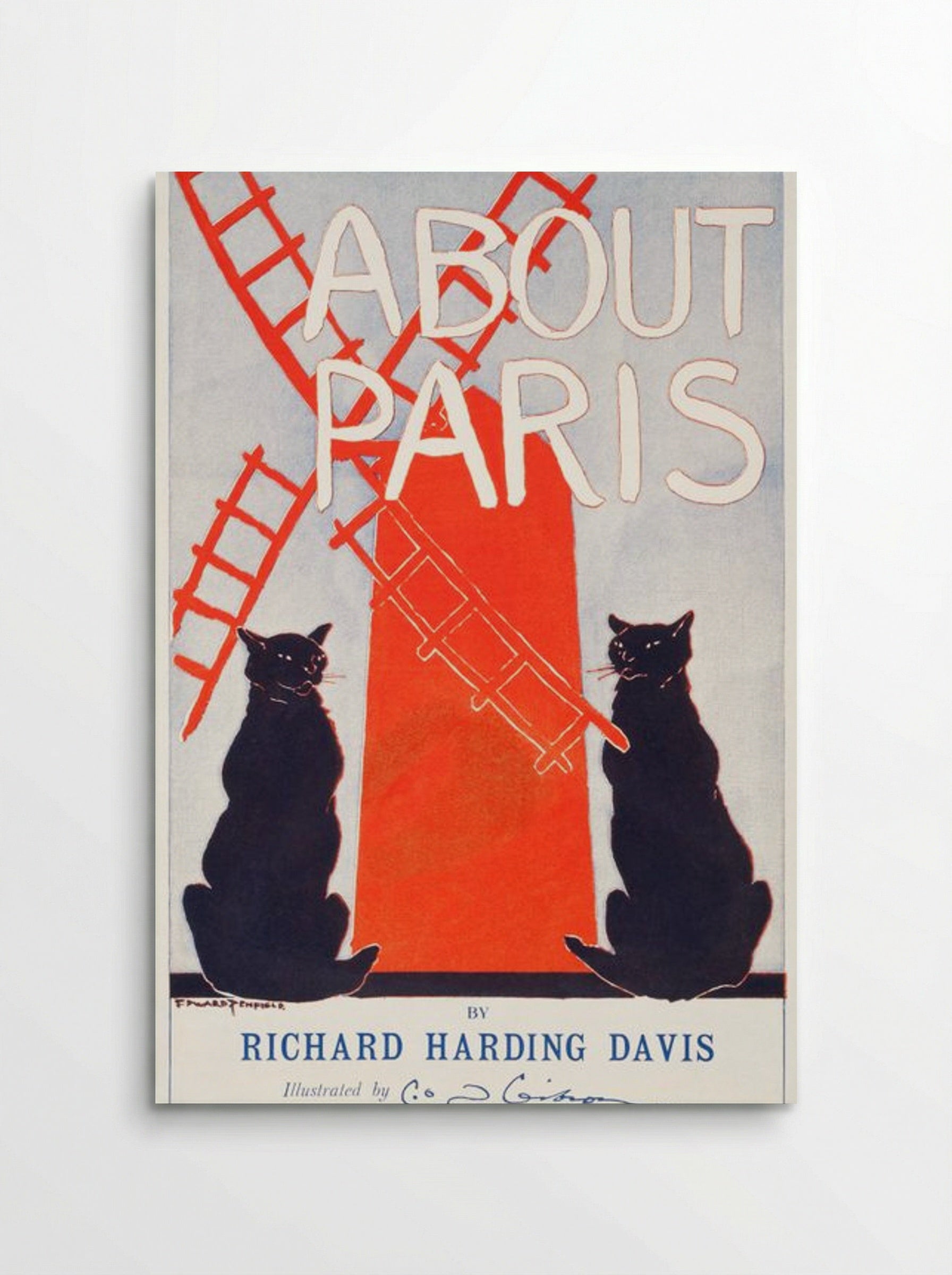 About Paris - Edward Penfield - Poster