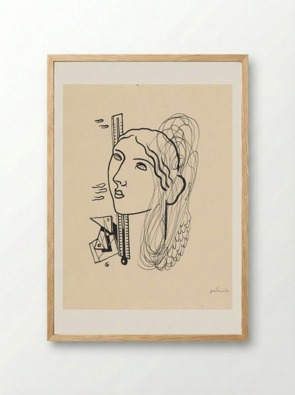 Thermometer - Mikuláš Galanda - Framed Print Wood