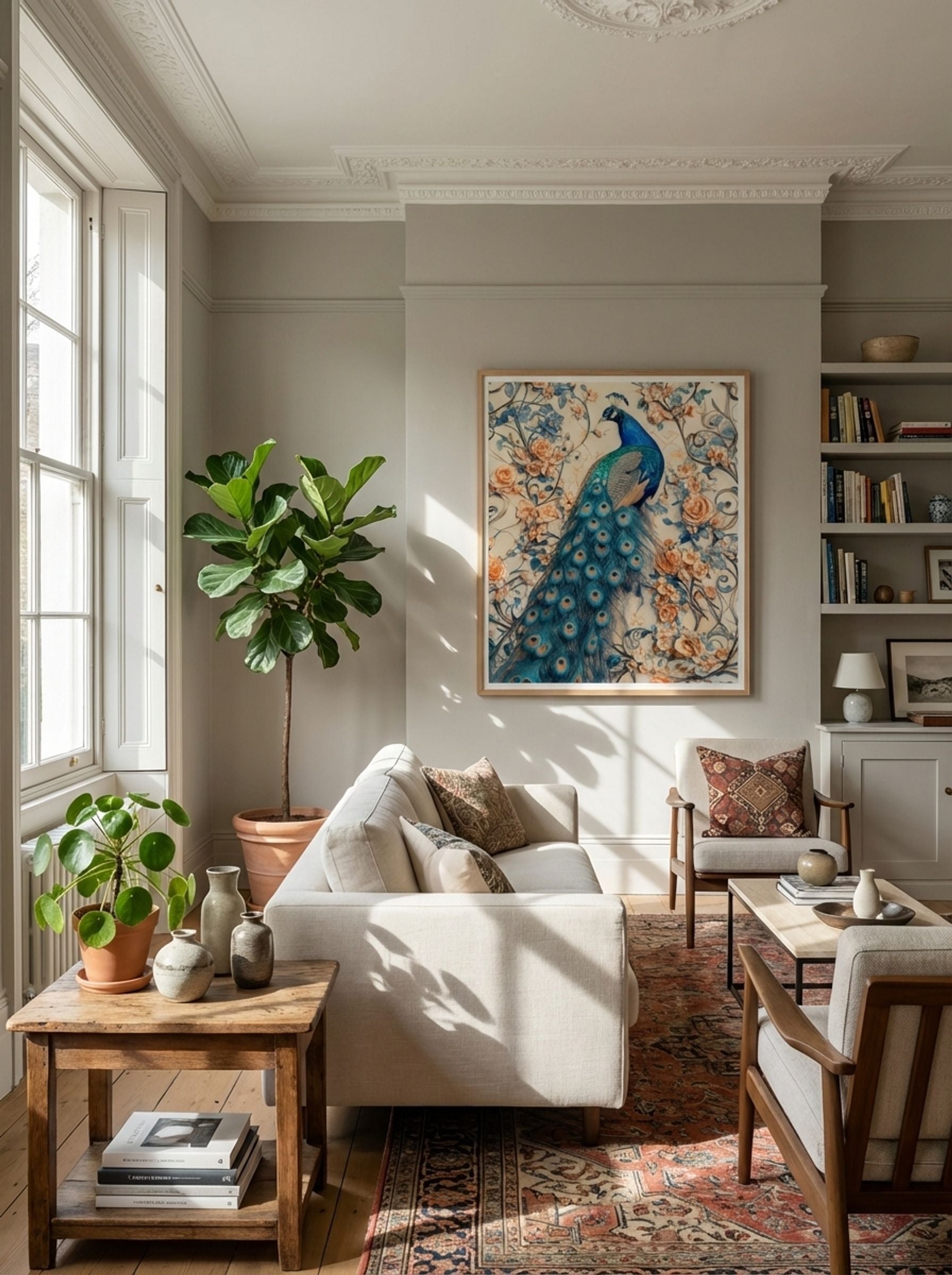 Peacock Splendor - William Morris - Lifestyle