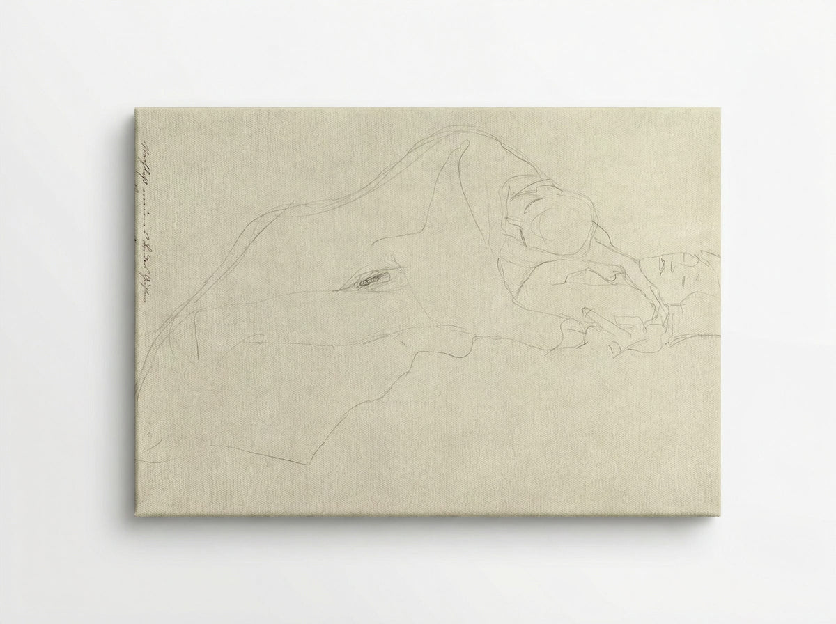 The Lovers - Gustav Klimt - Canvas