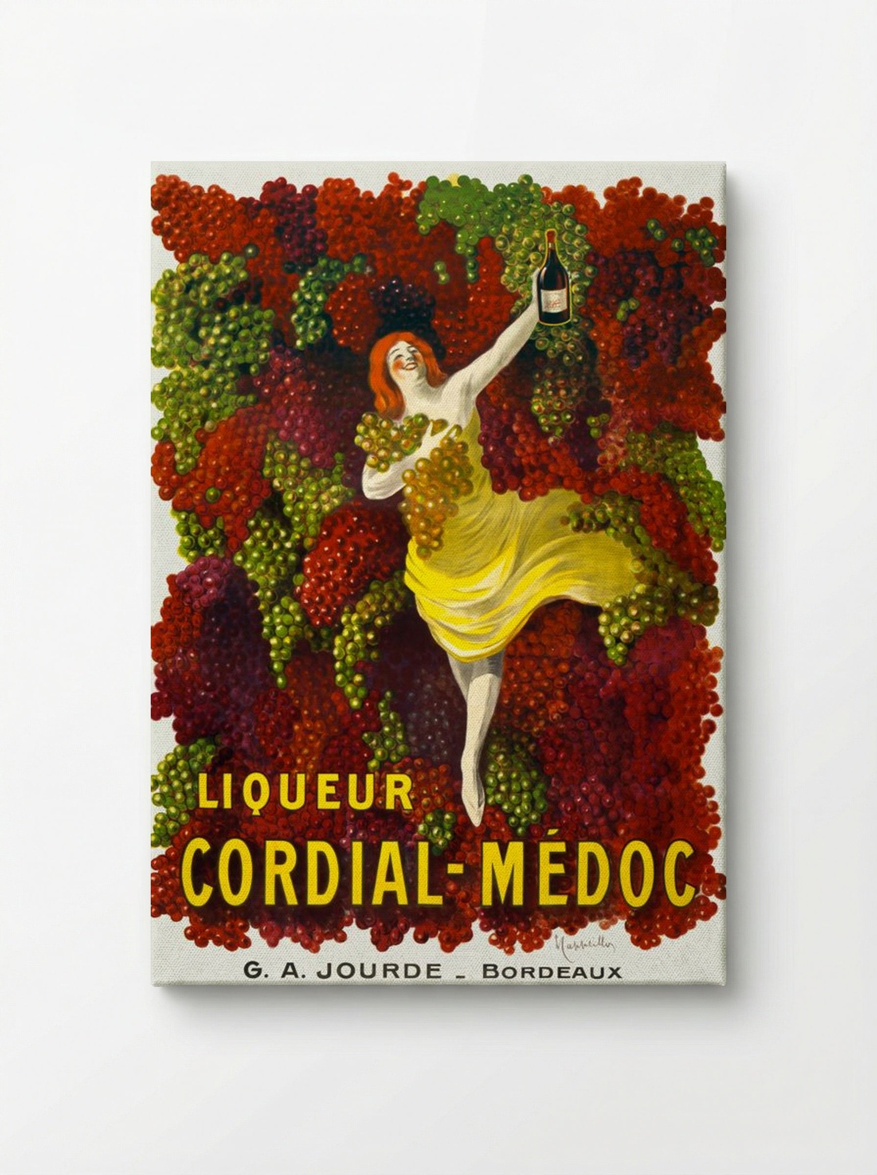 Liqueur Cordial-Médoc - G. A. Jourde - Bordeaux - Leonetto Cappiello - Canvas