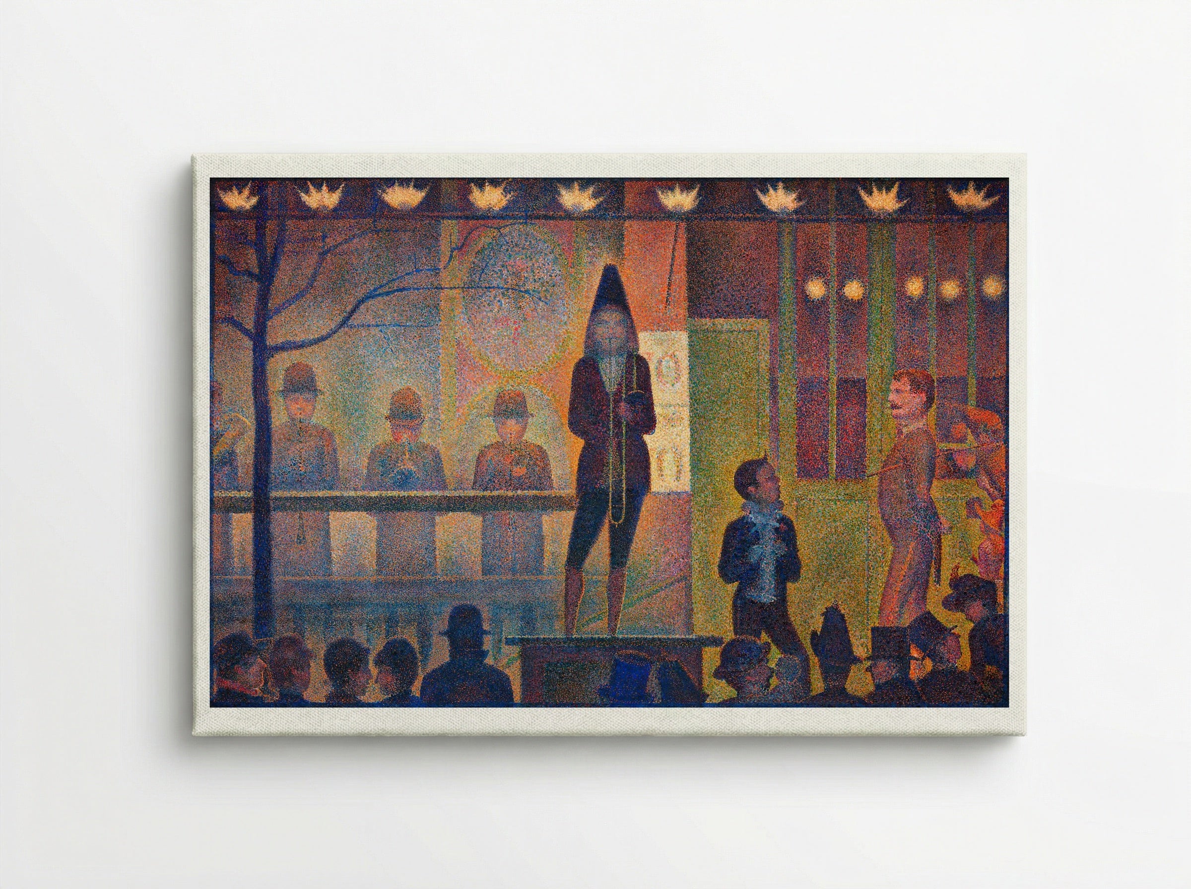 Circus Sideshow (Parade de Cirque) - Georges Seurat - Canvas
