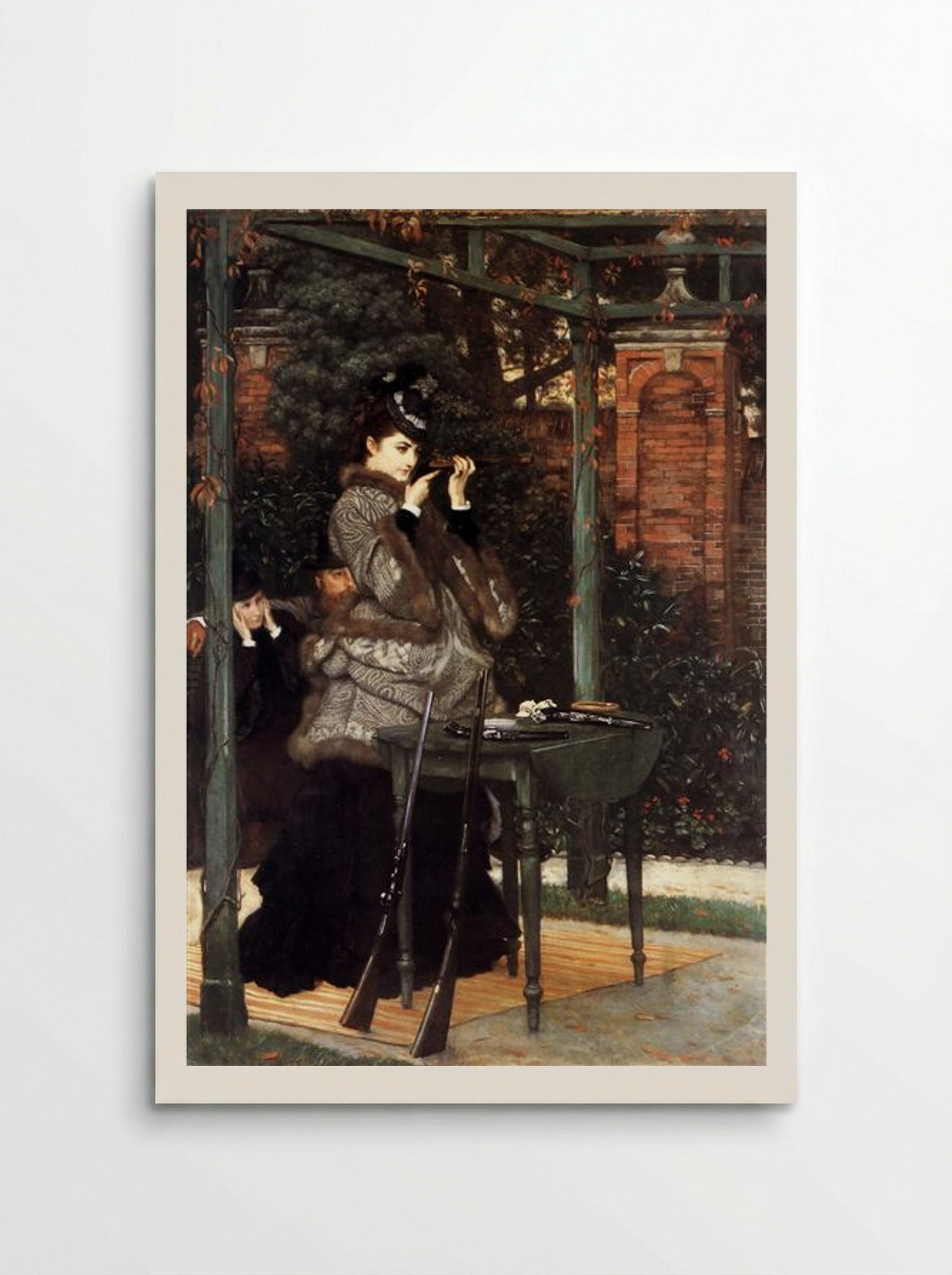 At the Rifle Range - James Tissot - Poster