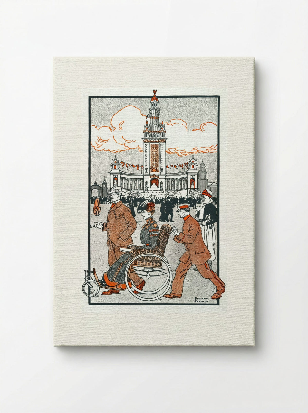 Pan-American Exposition, 1901 - Edward Penfield - Canvas