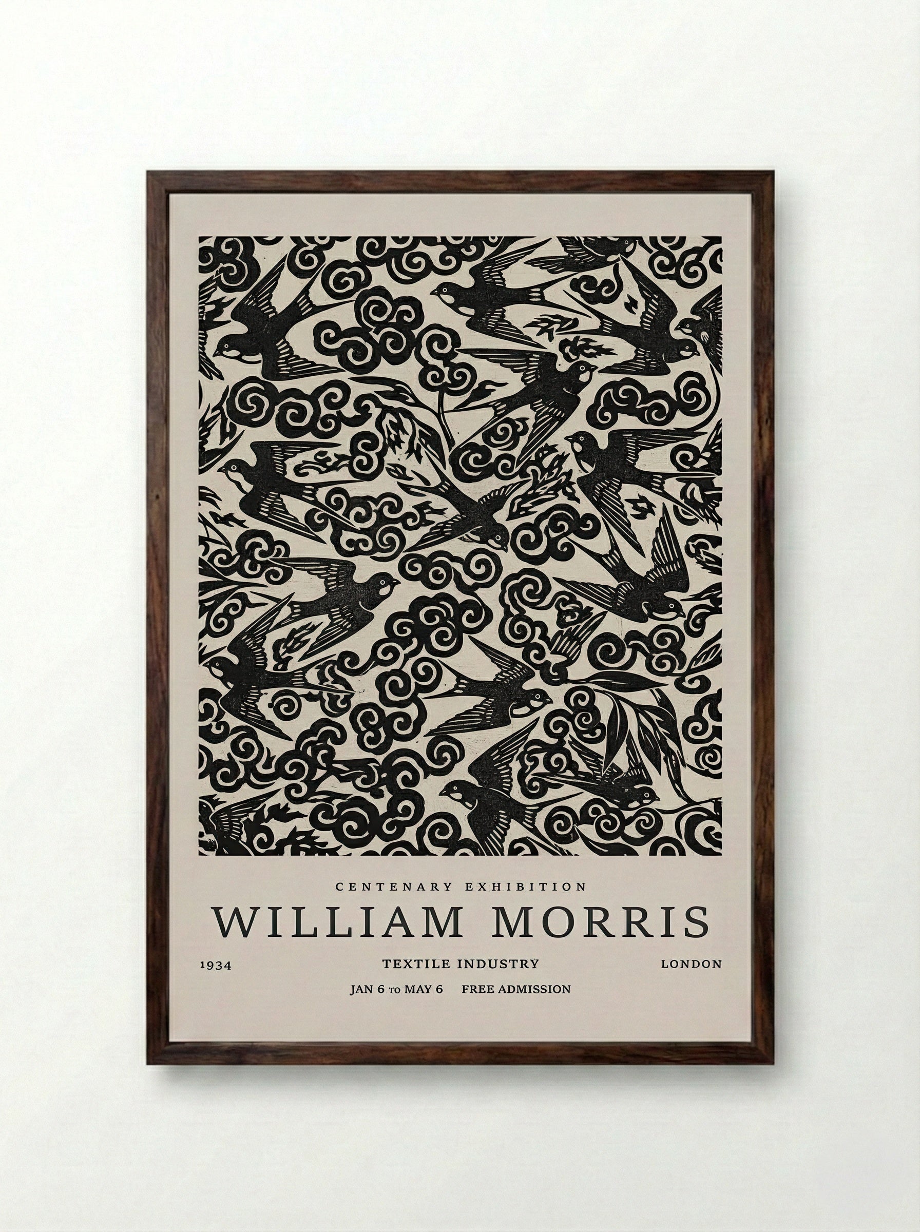 Swallow Flight Tapestry - William Morris Collection