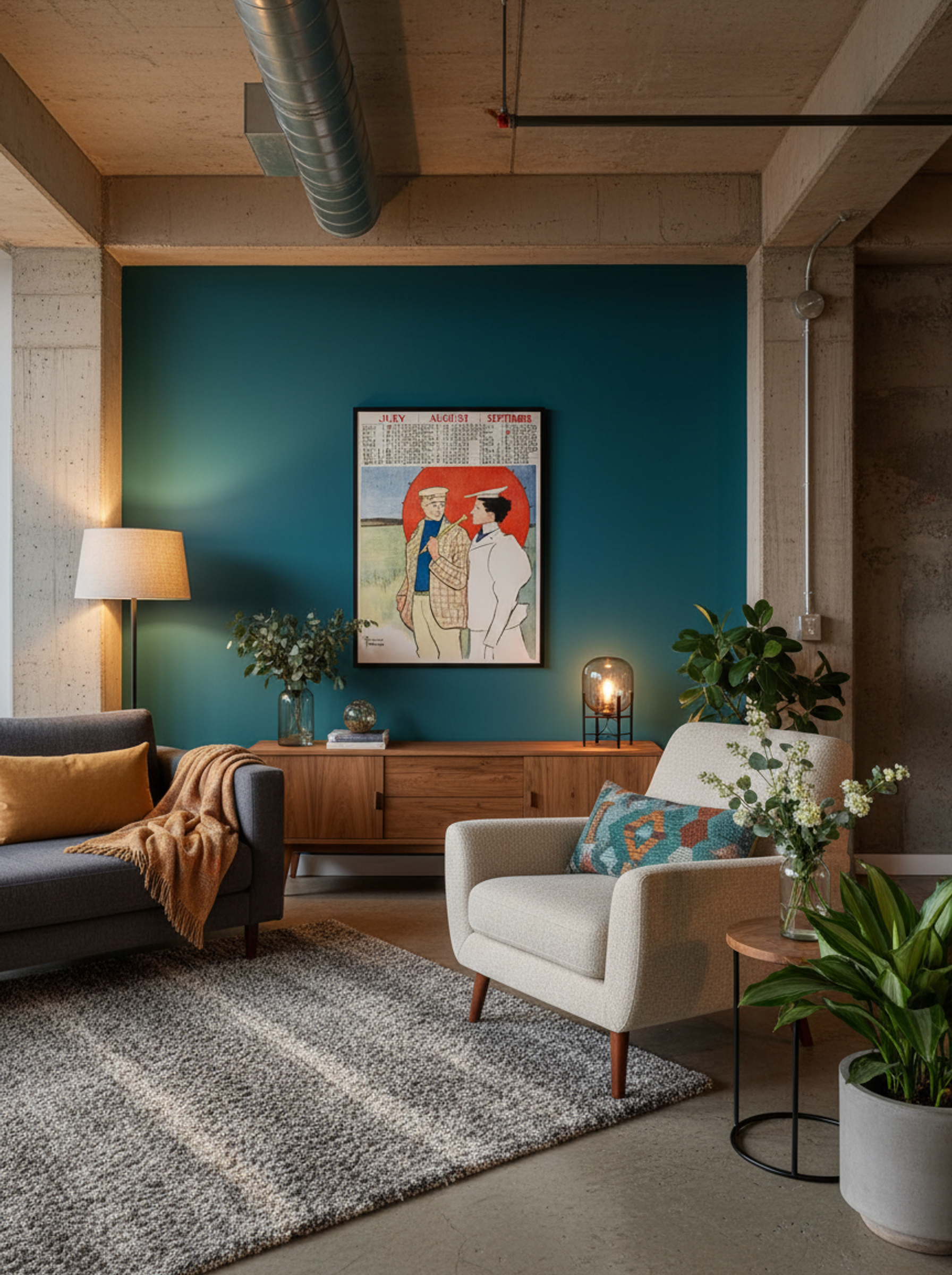 July, August, September - Vintage Calendar - Edward Penfield - Lifestyle