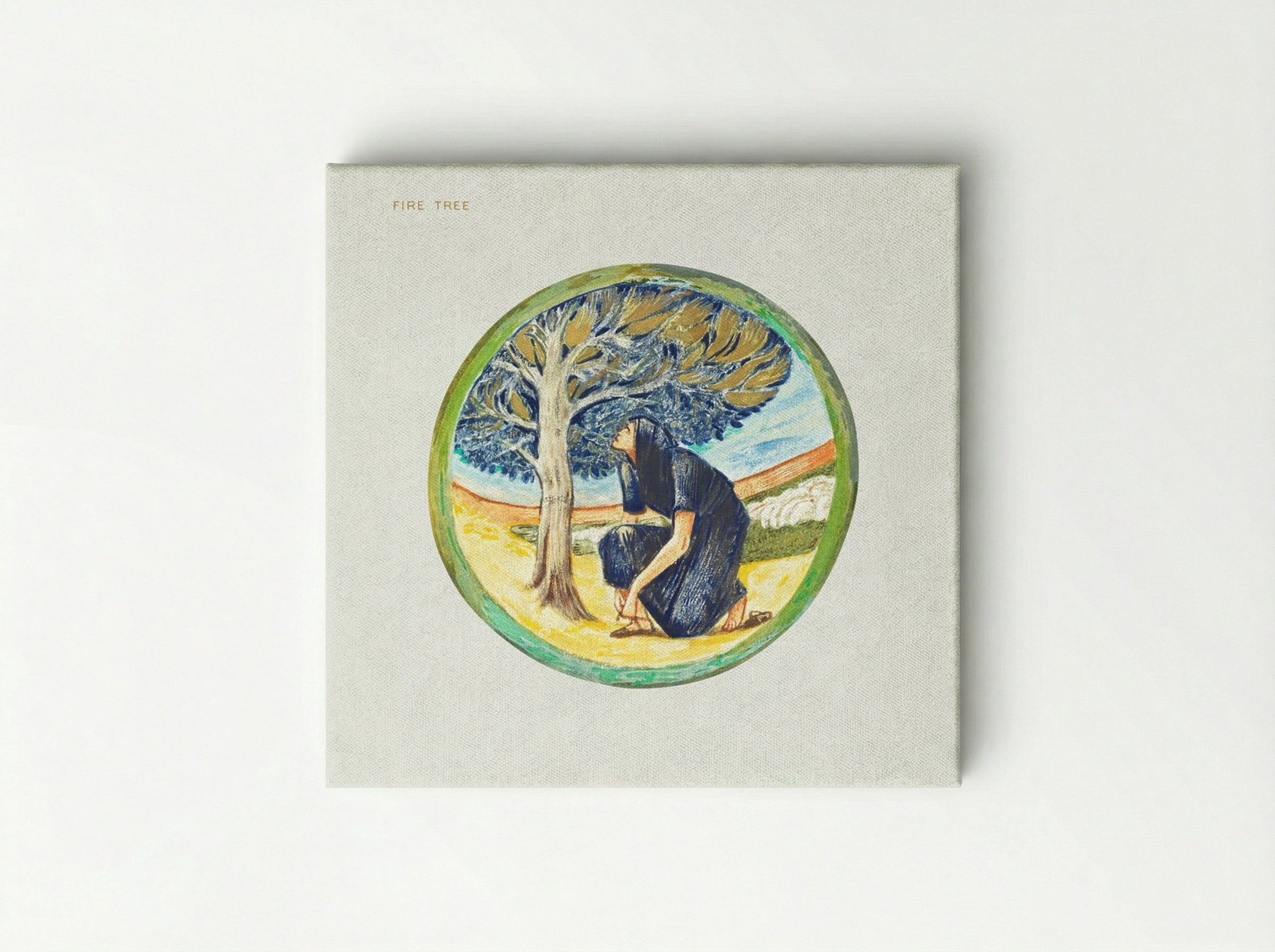 Fire Tree from The Flower Book - Edward Burne-Jones - Canvas