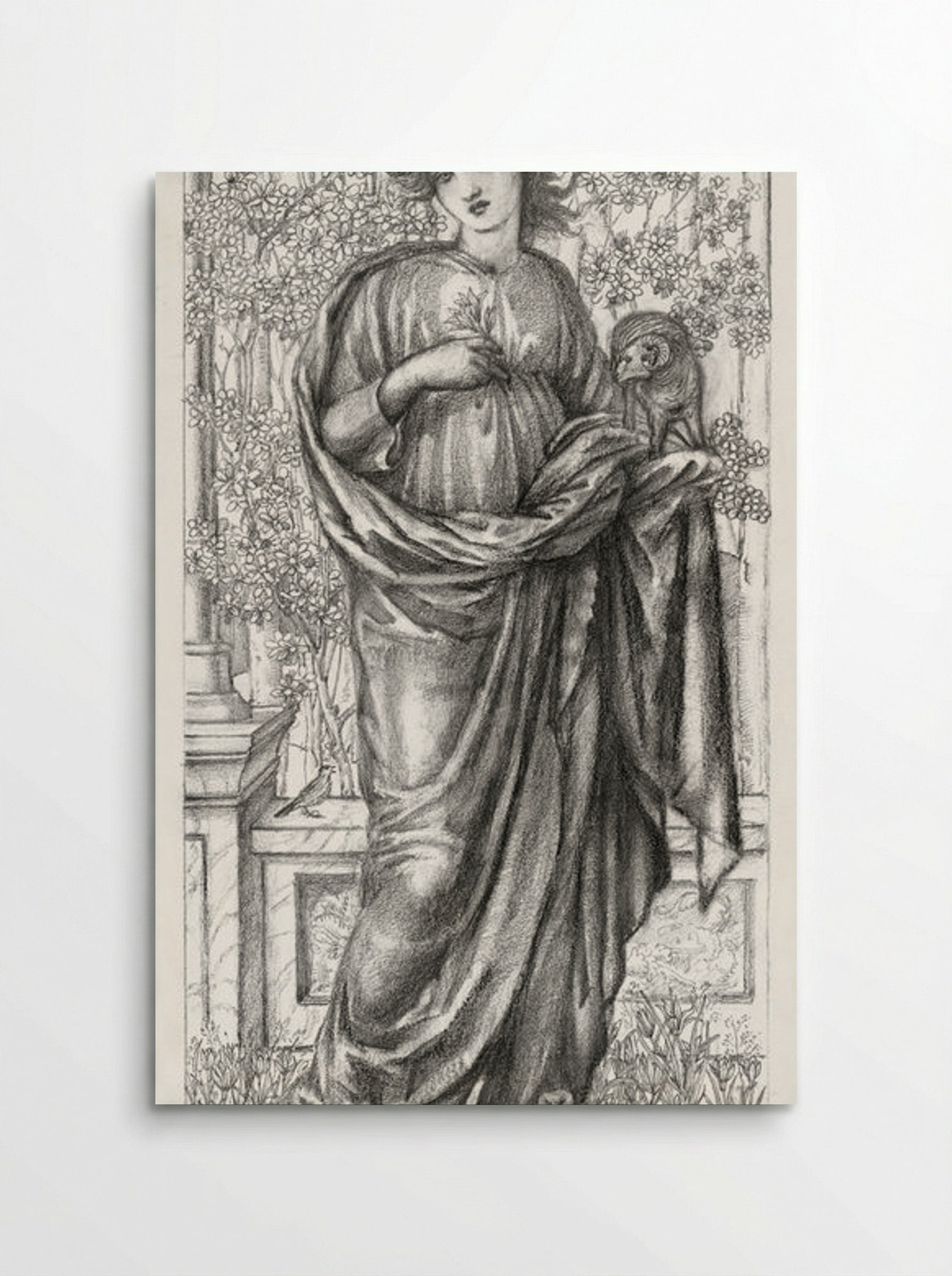 The Month of March - Edward Burne-Jones - Poster
