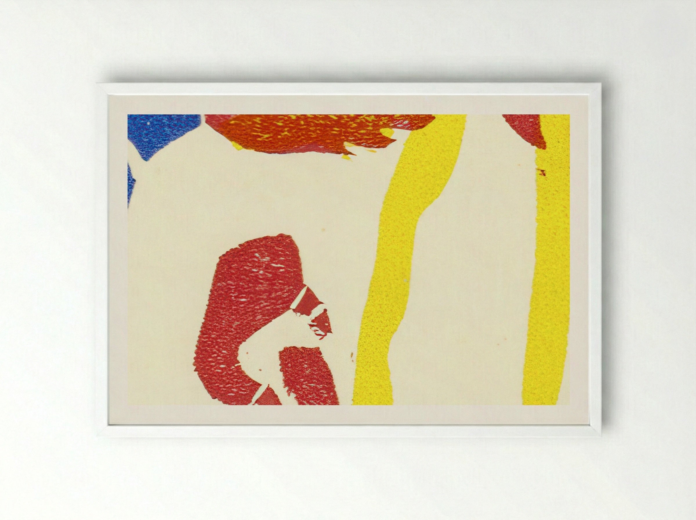 Klänge - Wassily Kandinsky - Framed Print White