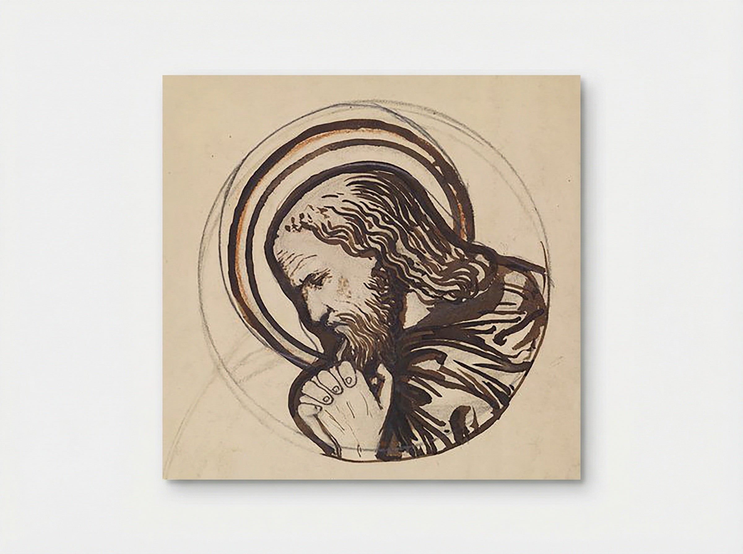 Study of Saint Paul - Fine Art Print - Poster