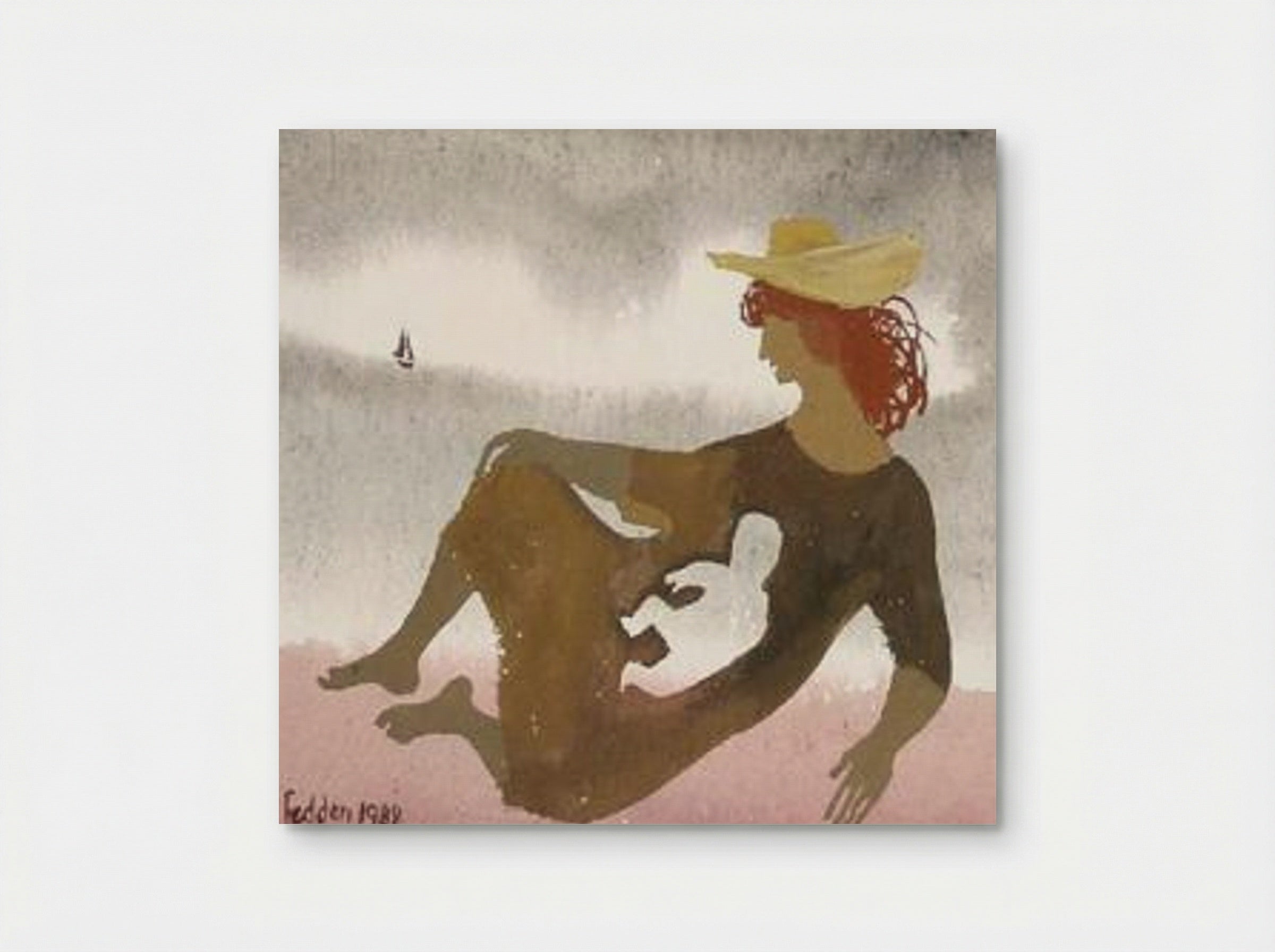 On the Shore - Mary Fedden - Poster