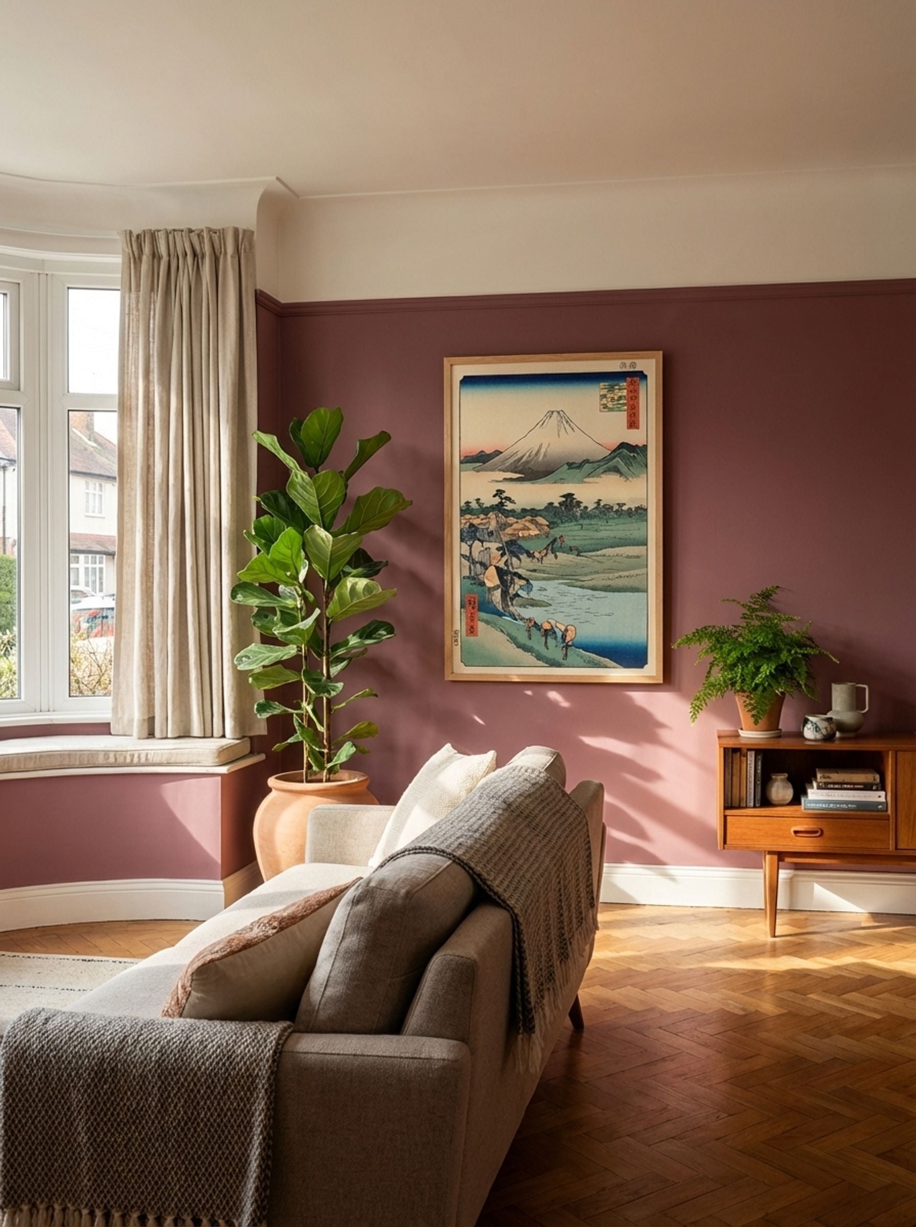 Tokaido Landscape with Mount Fuji - Utagawa Hiroshige - Lifestyle