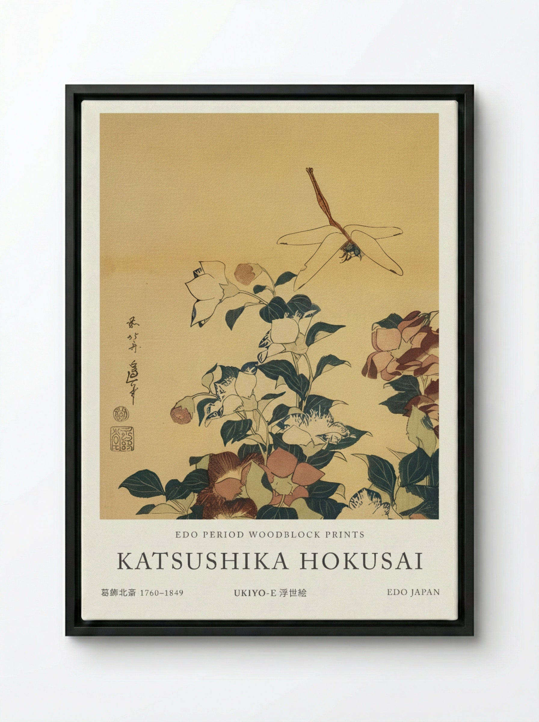 Bluebells and Dragonflies – Fine Art Print