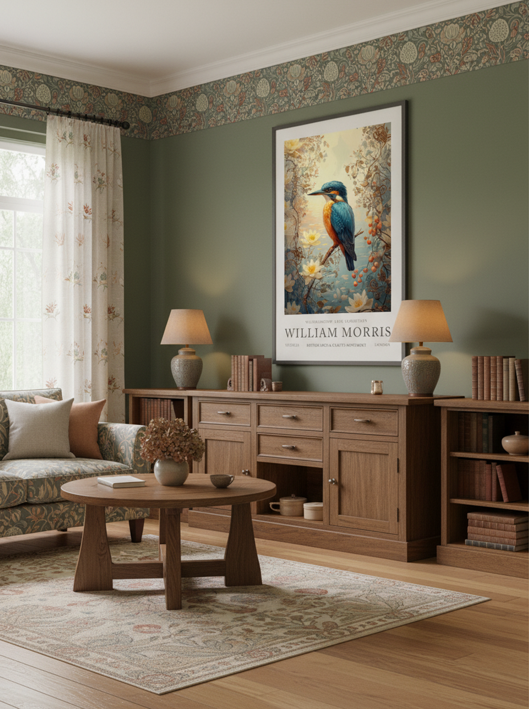 Kingfisher Calm - William Morris - Lifestyle