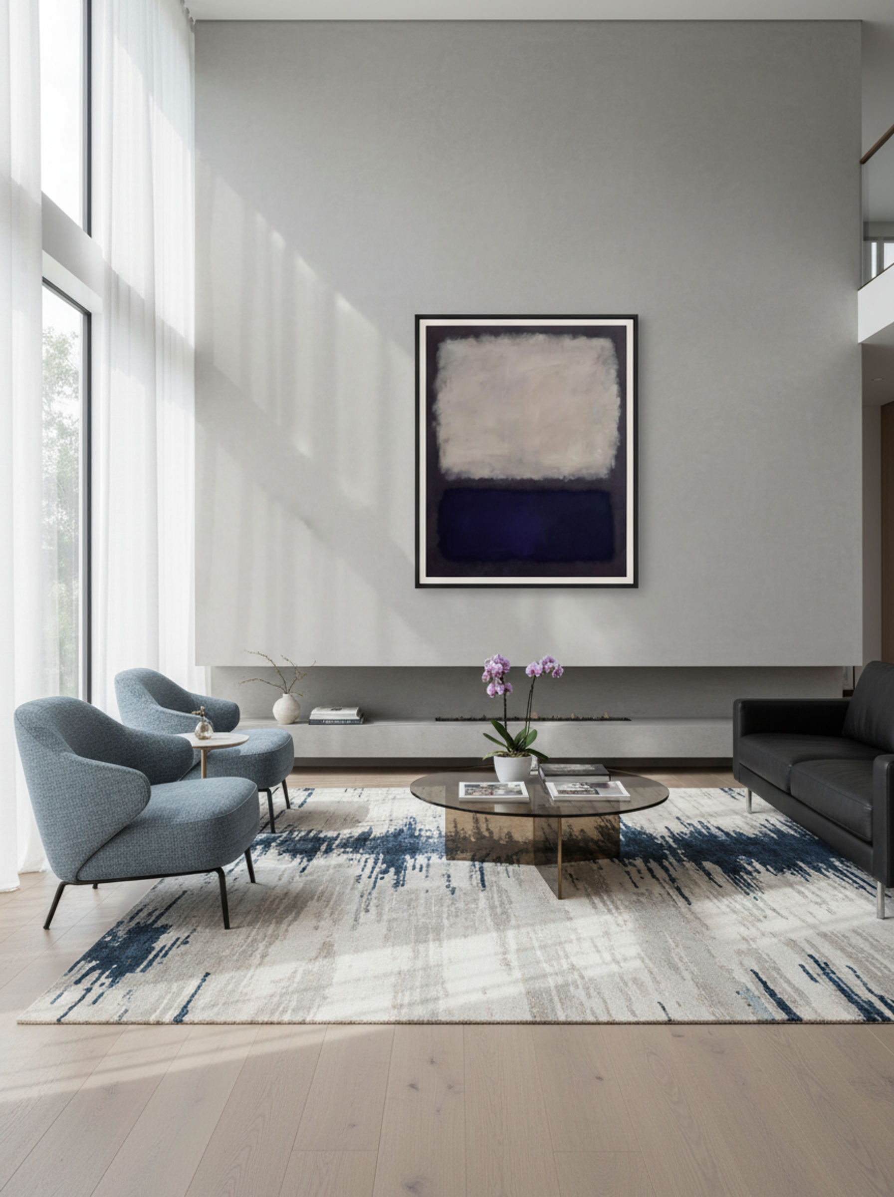 Blue and Gray - Mark Rothko - Lifestyle