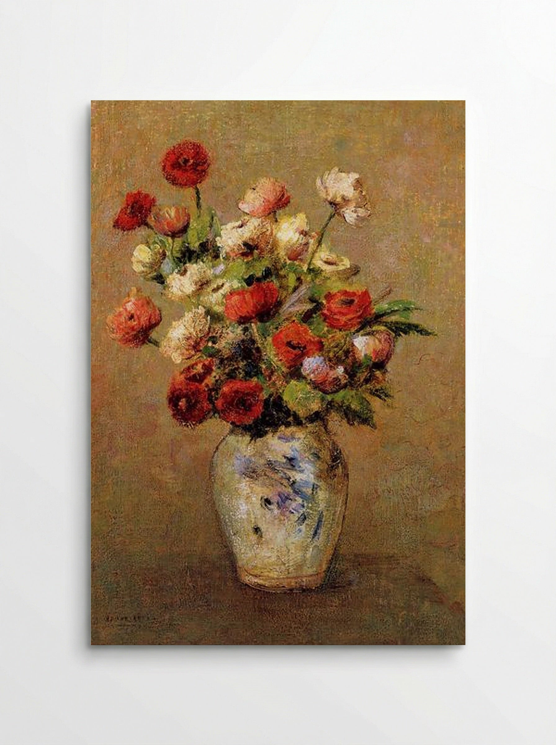 Bouquet of Flowers - Odilon Redon - Poster