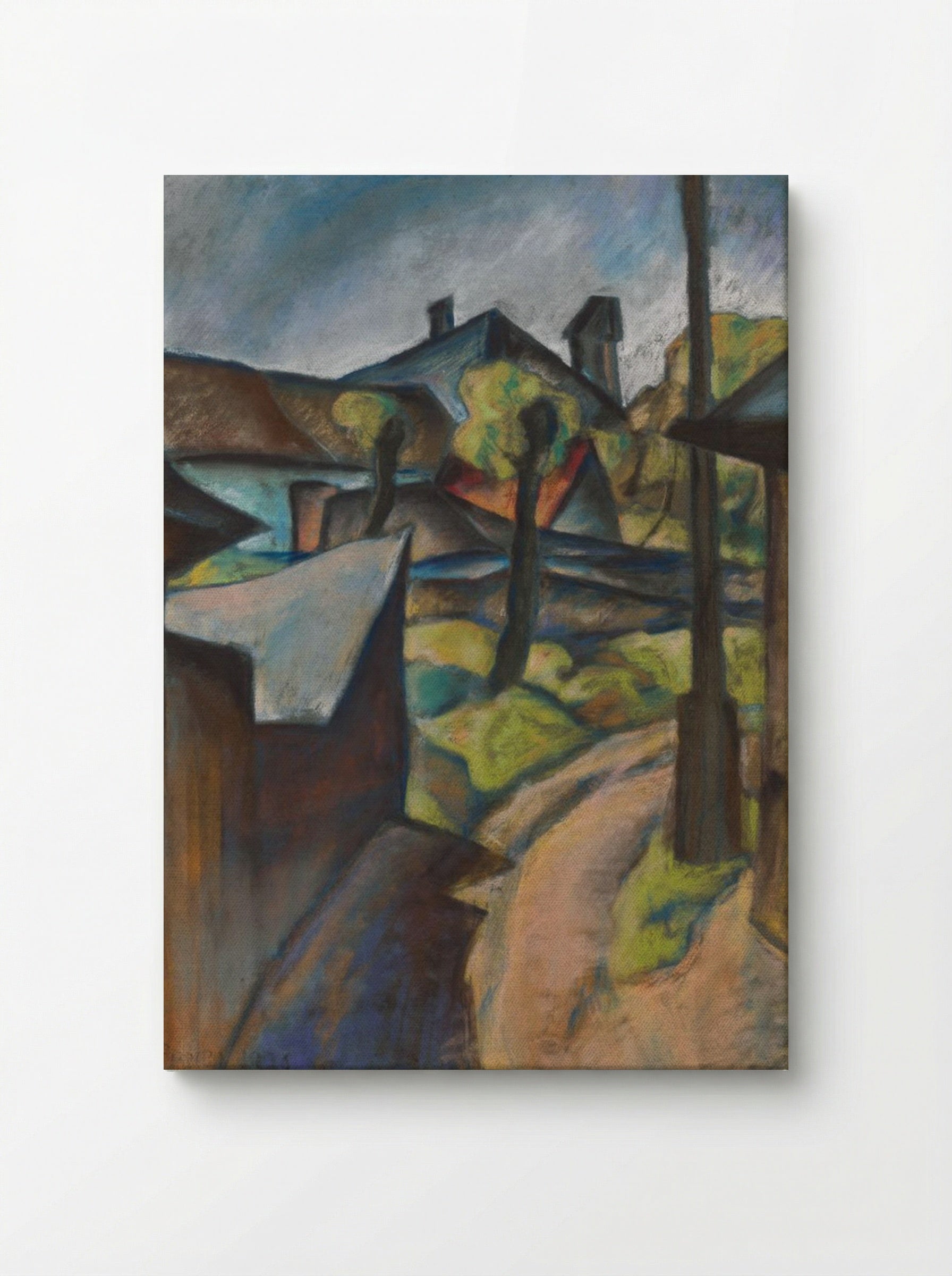 On the Outskirts of Kosice - Konstantin Bauer - Canvas