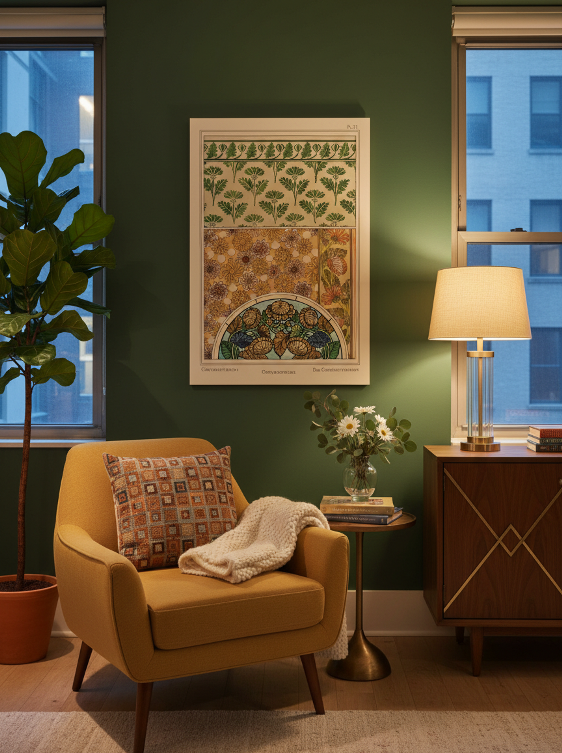 Chrysanthème (Chrysanthemum) from La Plante et ses Applications ornementales - Maurice Pillard Verneuil - Lifestyle