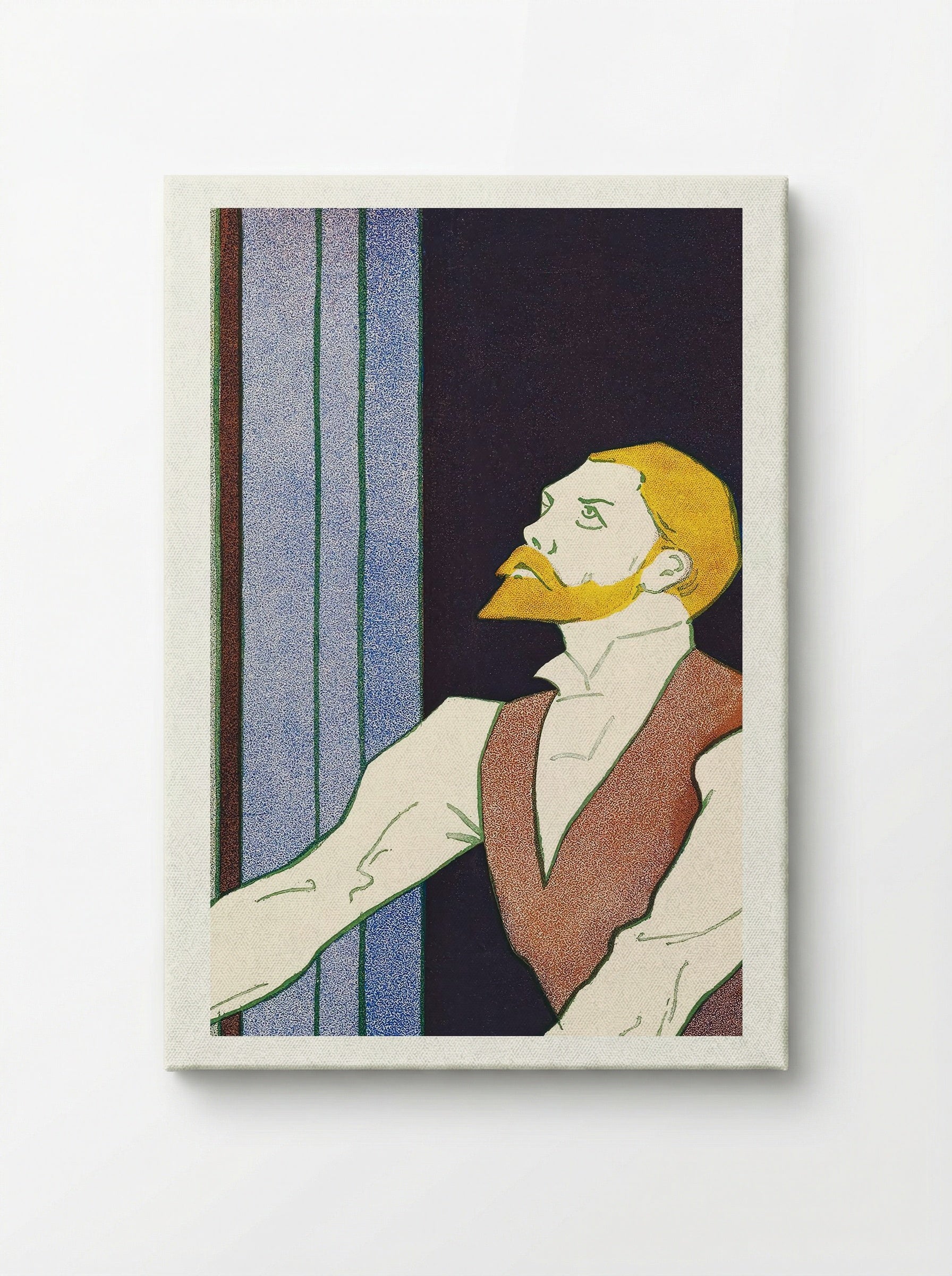 The Martian by DV Maurier - Edward Penfield - Canvas