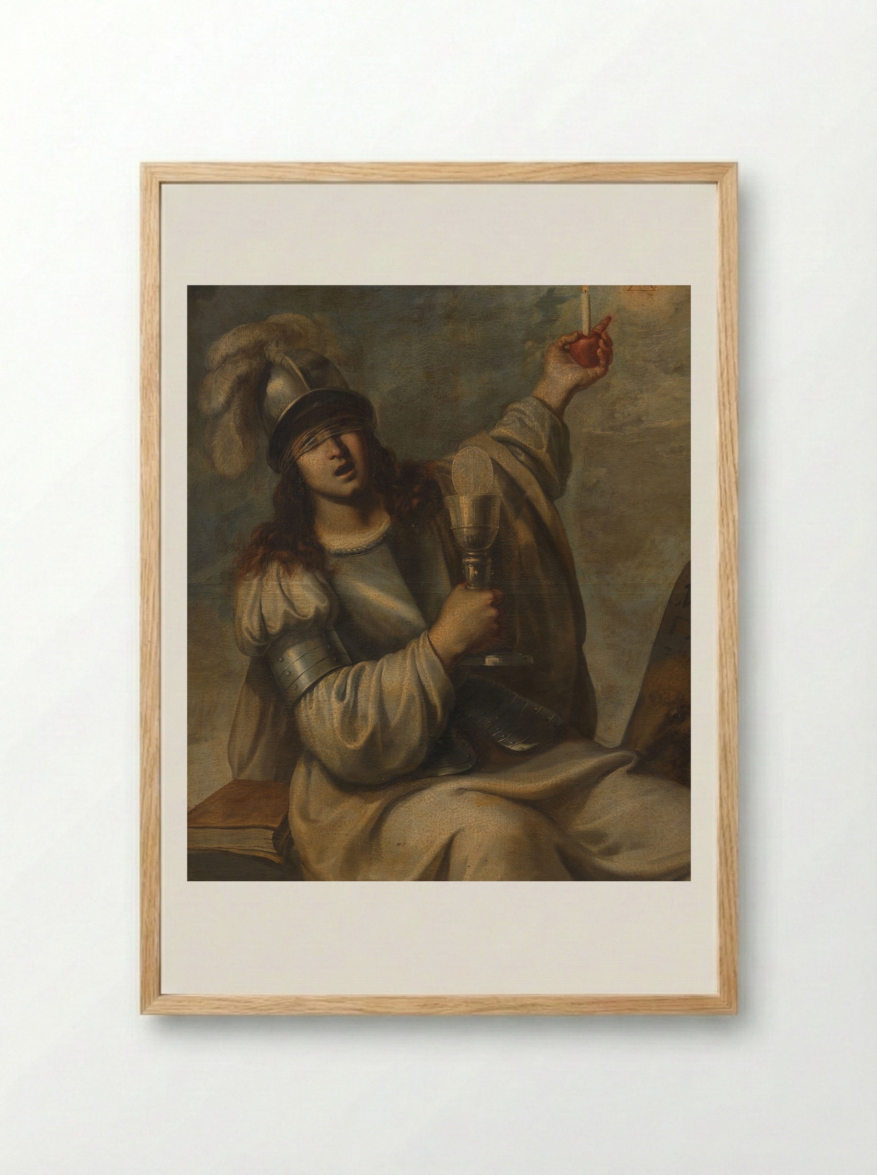 Faith - Guido Reni - Framed Print Wood