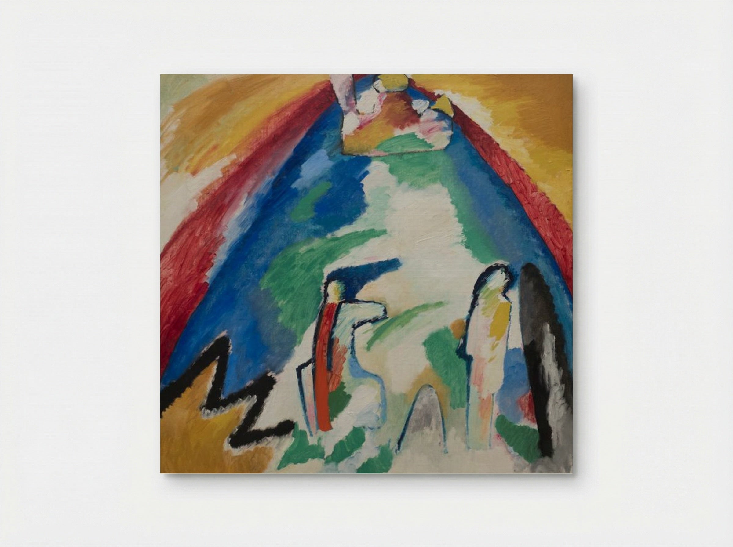 Mountain - Wassily Kandinsky - Poster