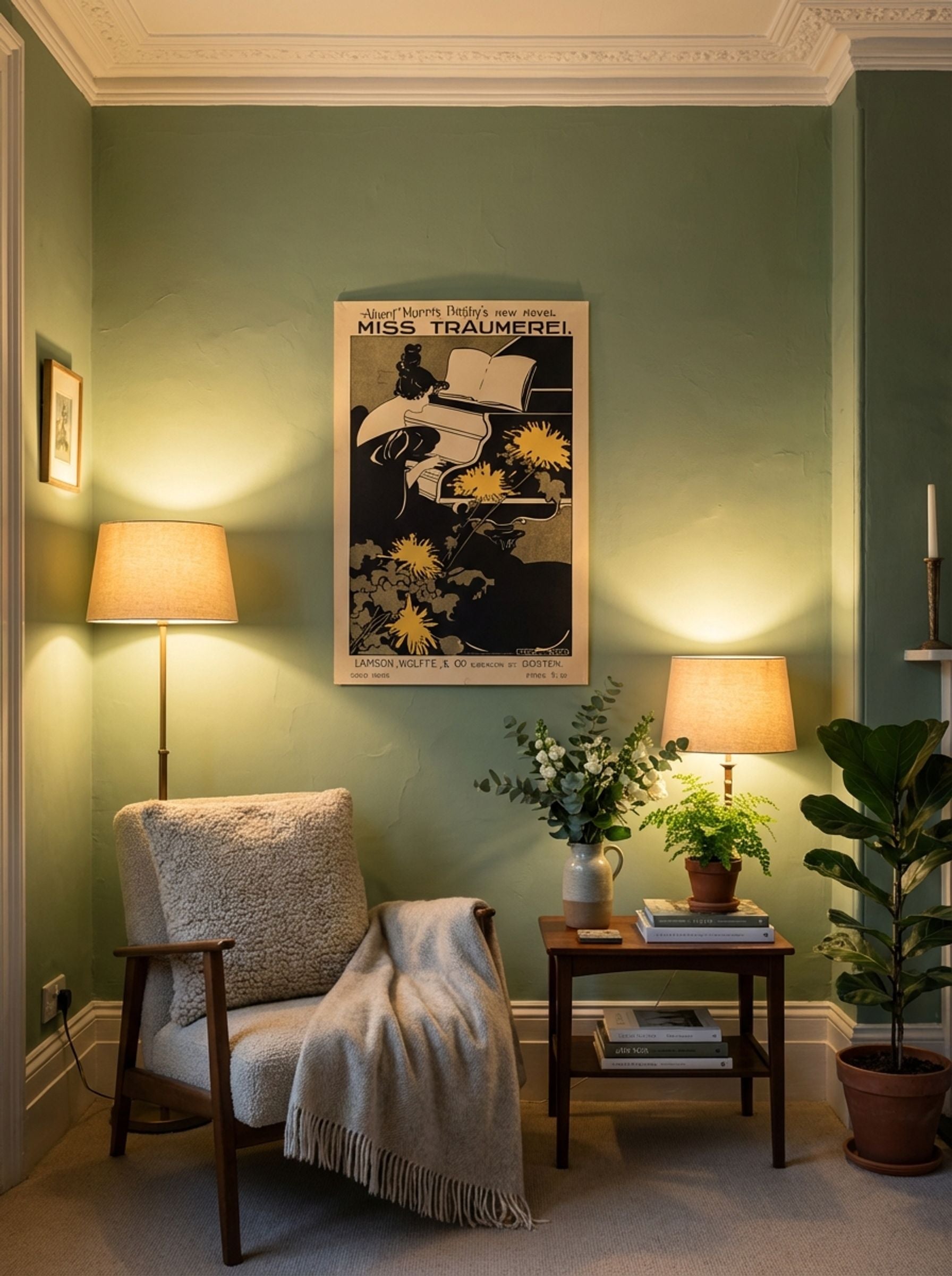 Miss Traumerei (Poster for Albert Morris Bagby's Novel) - Ethel Reed - Lifestyle