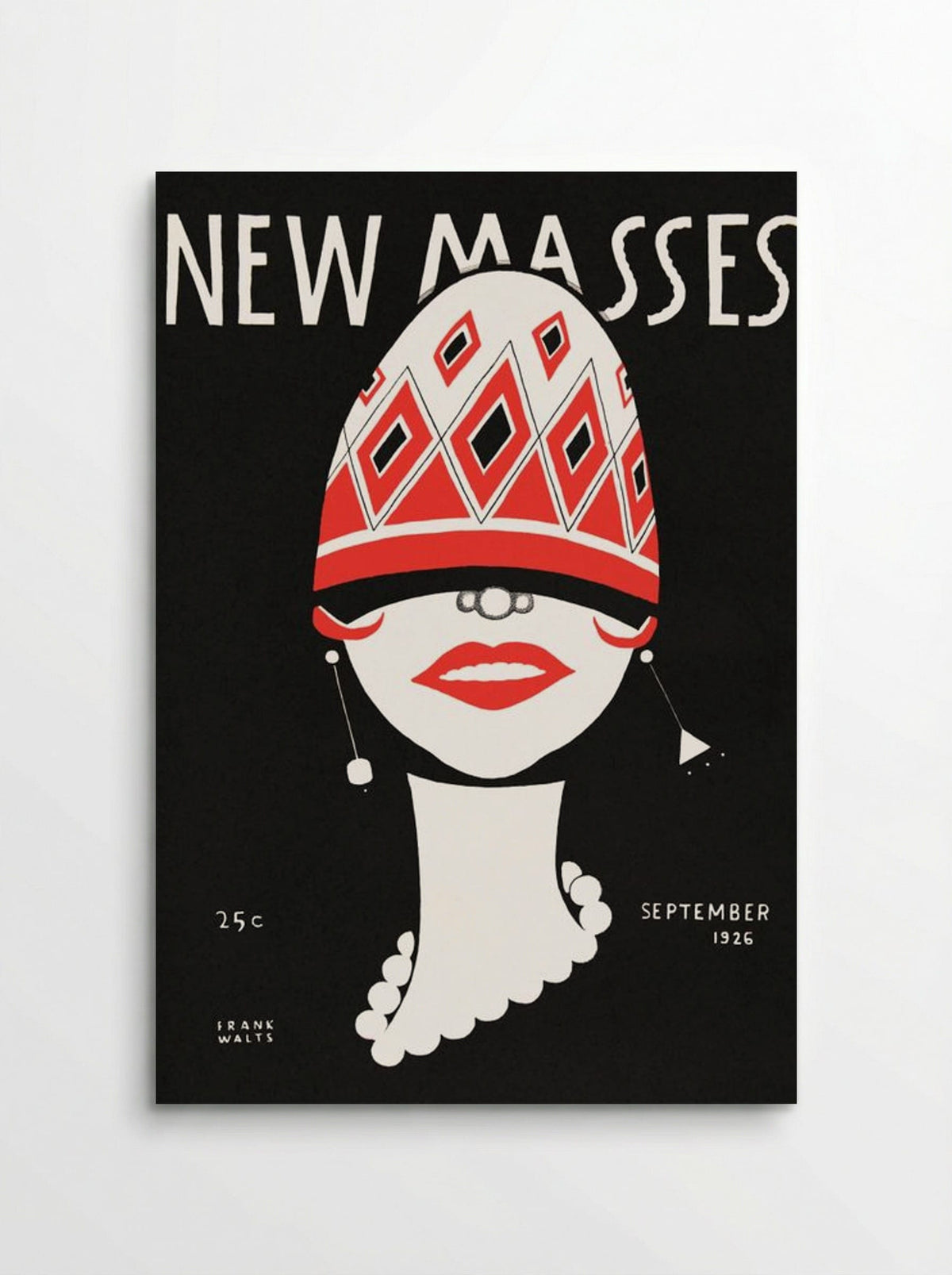 New Masses, September 1926 - Frank Walts - Poster