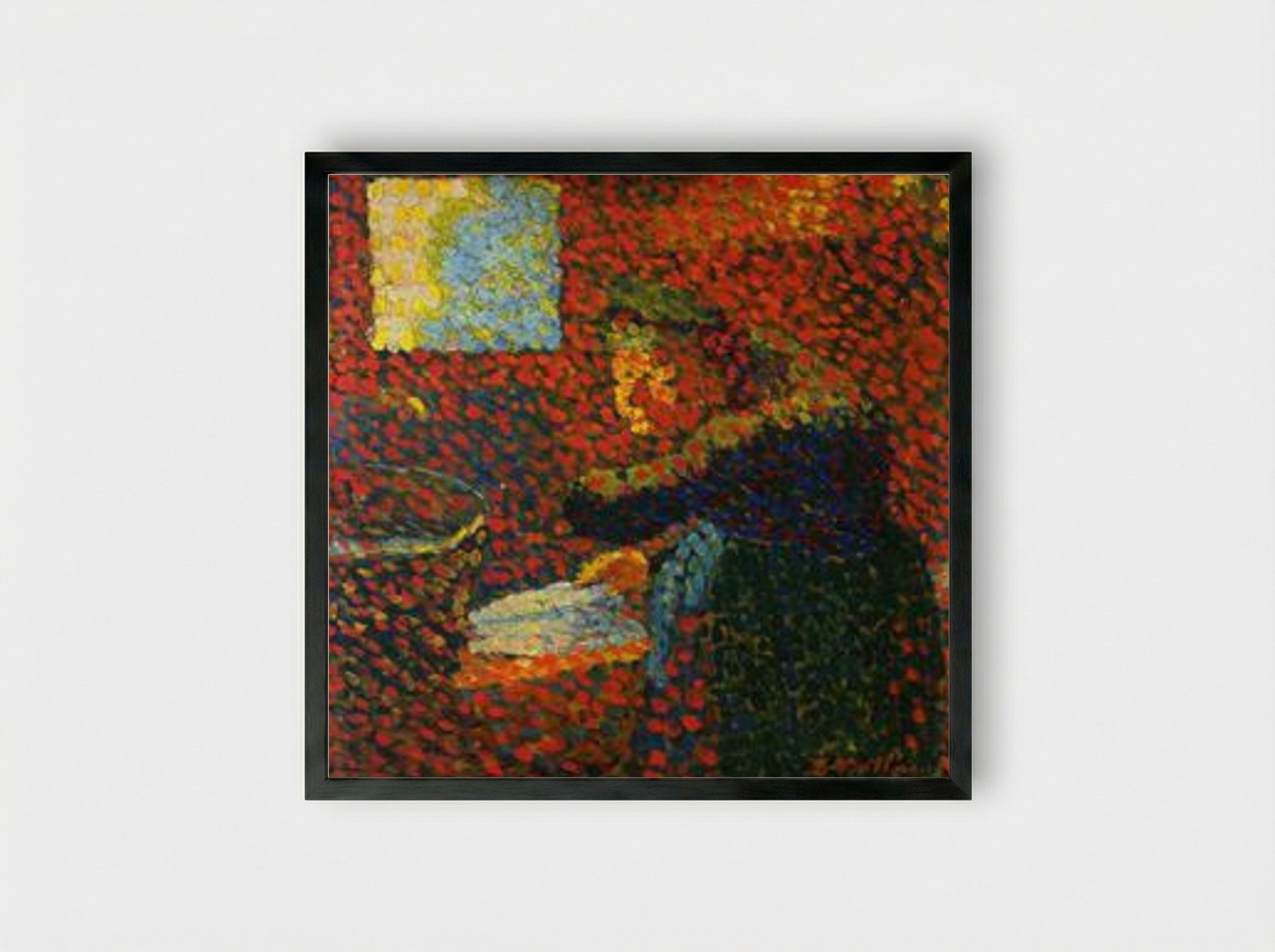 My Grandmother - Édouard Vuillard - Framed Print Black