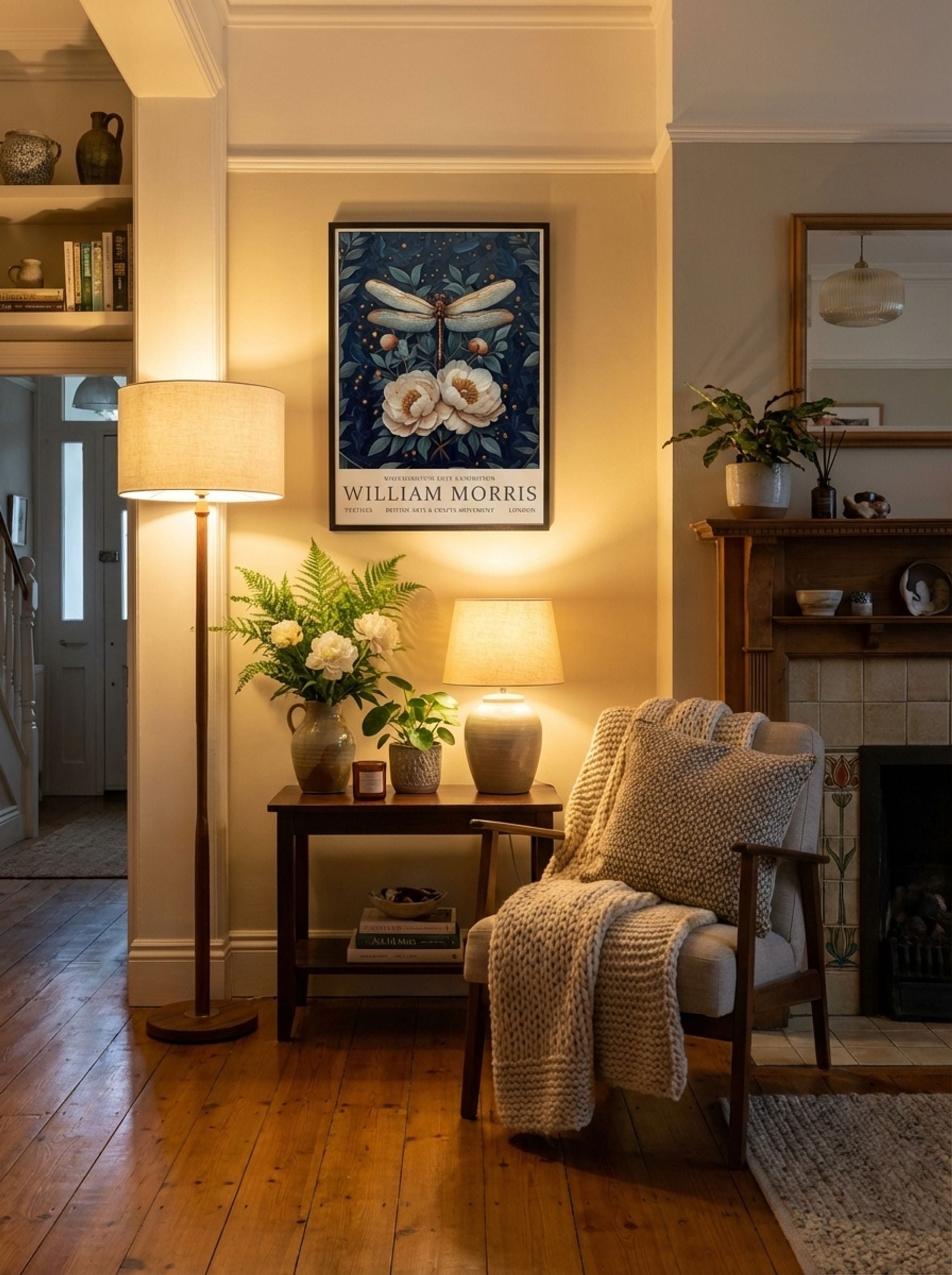 Dragonfly Dazzle - William Morris - Lifestyle