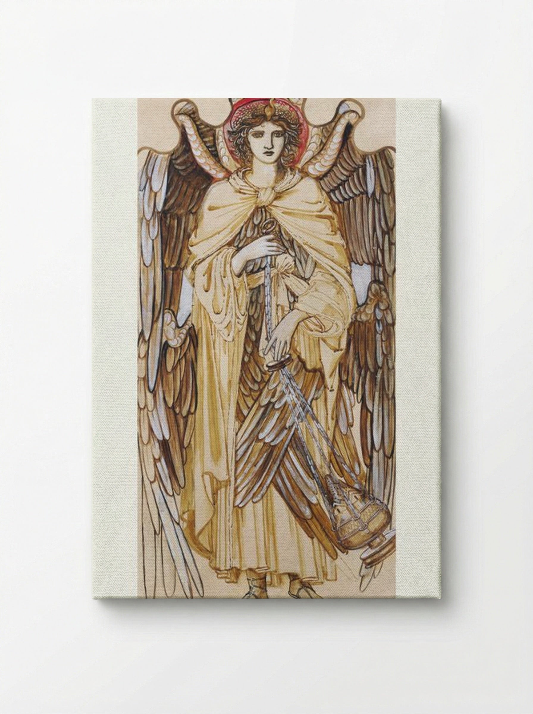 The Angels of the Hierarchy - Seraphim - Edward Burne-Jones - Canvas