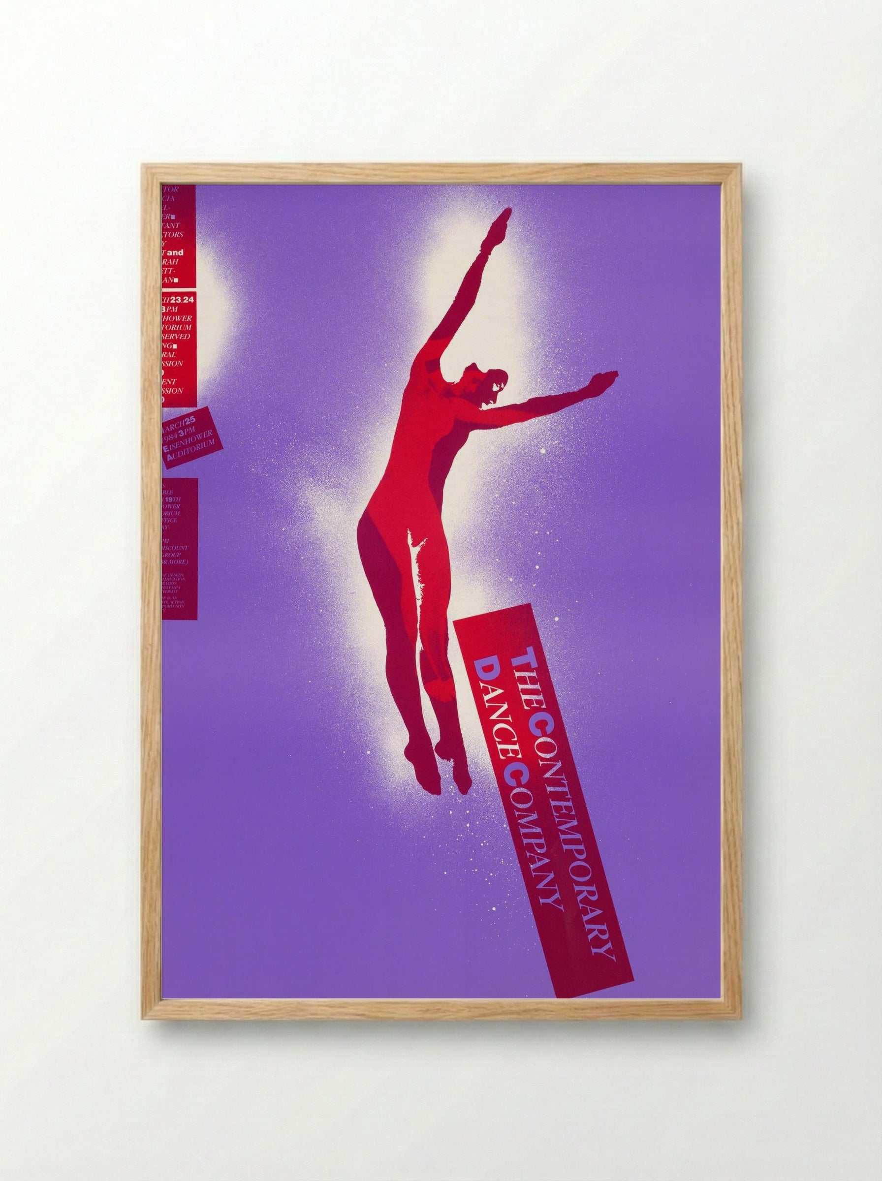 The Contemporary Dance Company - Lanny Sommese - Framed Print Wood