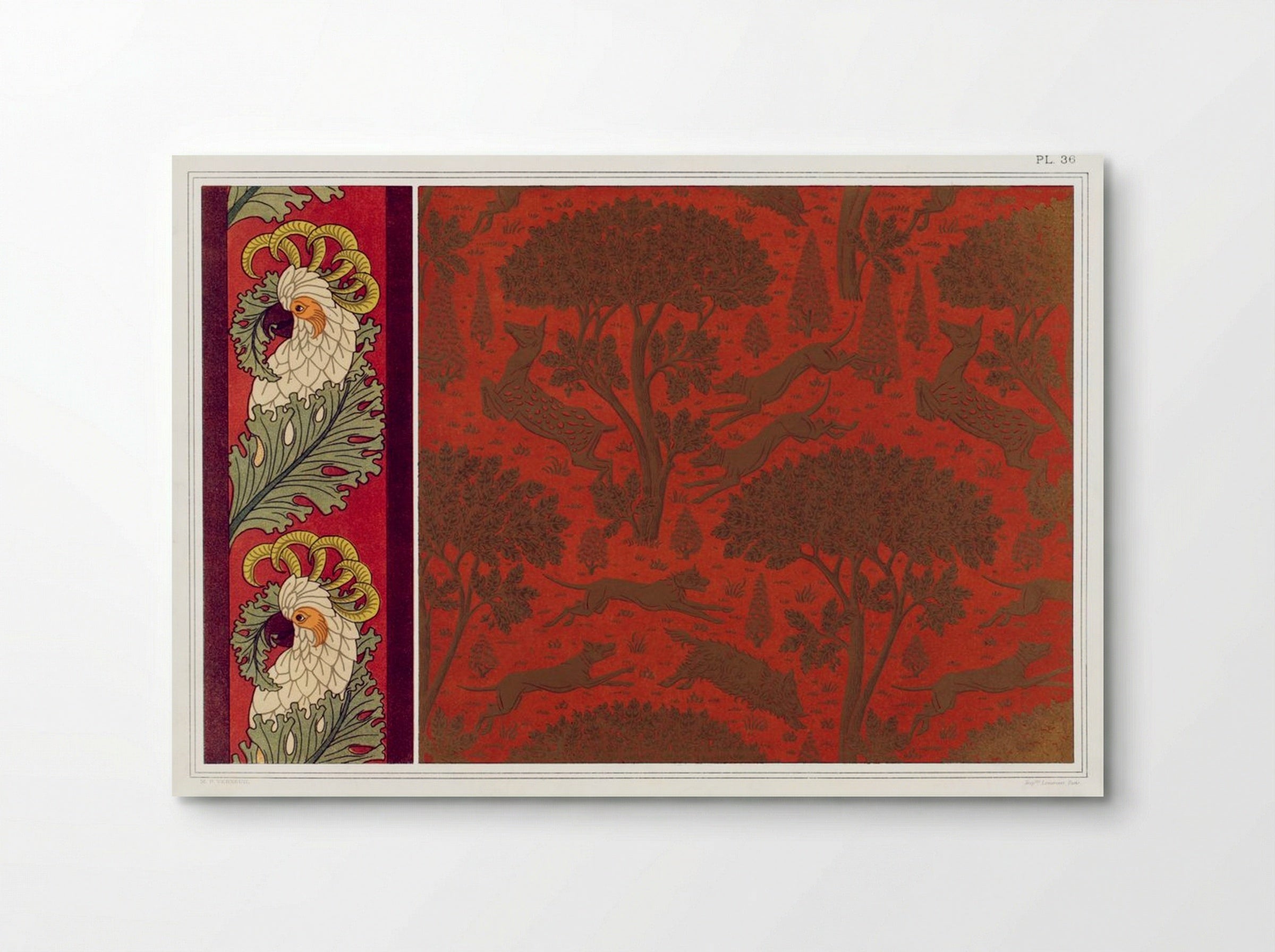 L'Animal dans la Décoration, Plate 36 - Maurice Pillard Verneuil - Poster