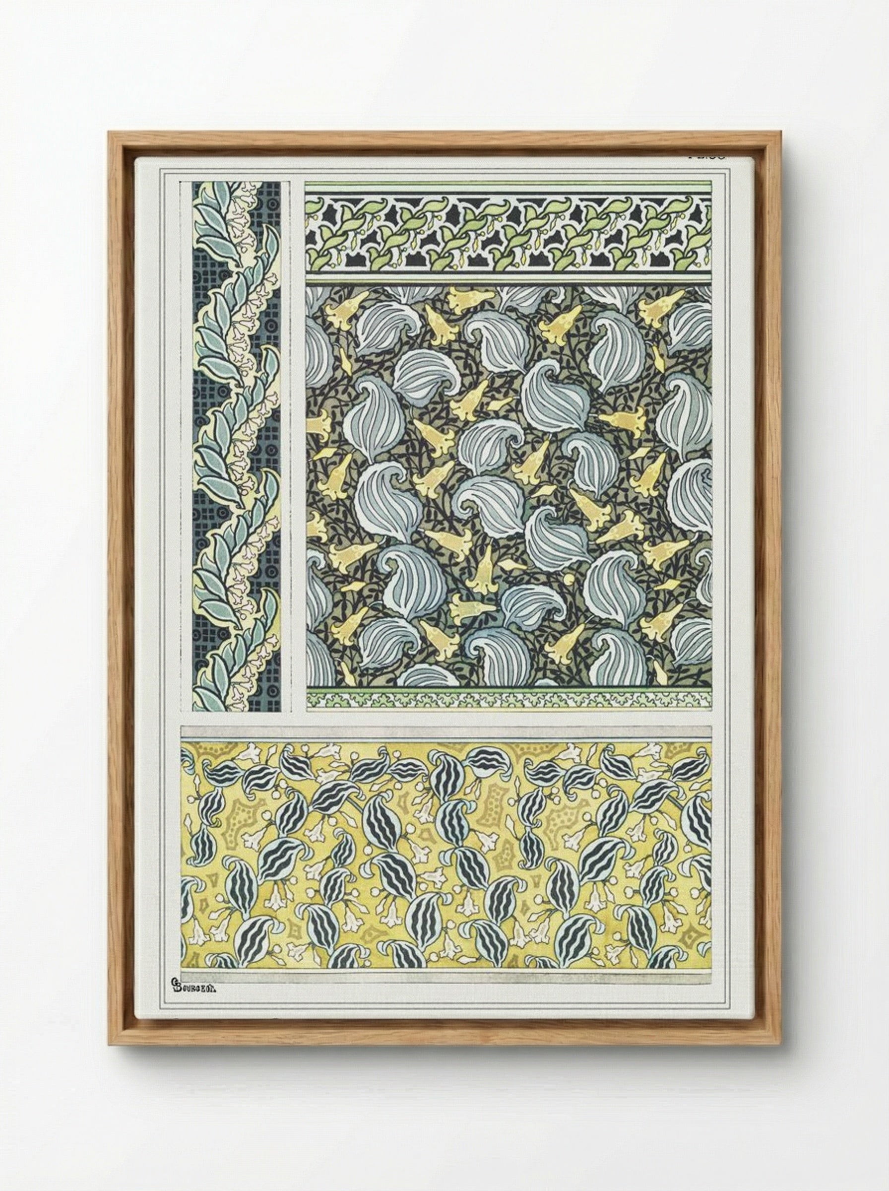 Sceau de Salomon (Solomon's Seal) - Maurice Pillard Verneuil - Framed Canvas Wood