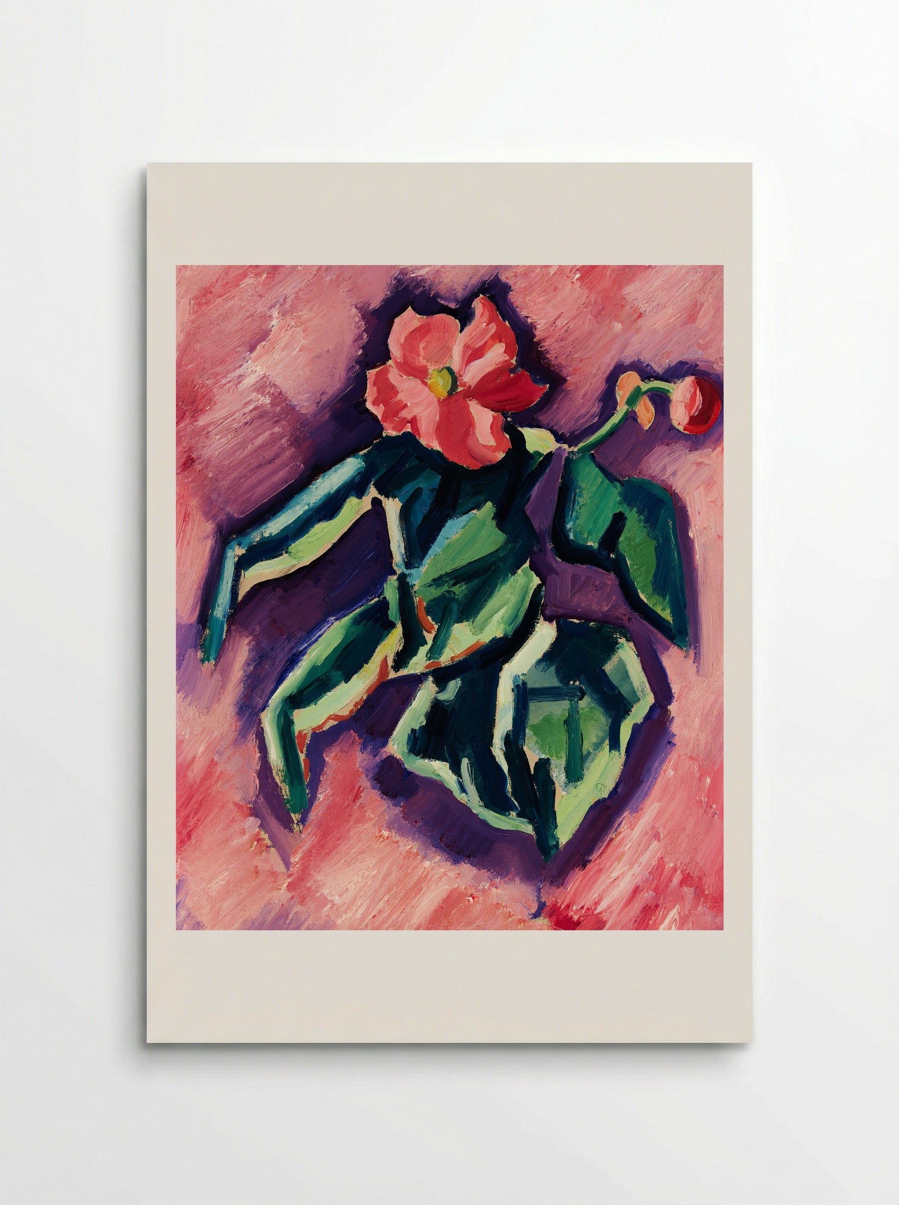 Pink Begonias - Marsden Hartley - Poster