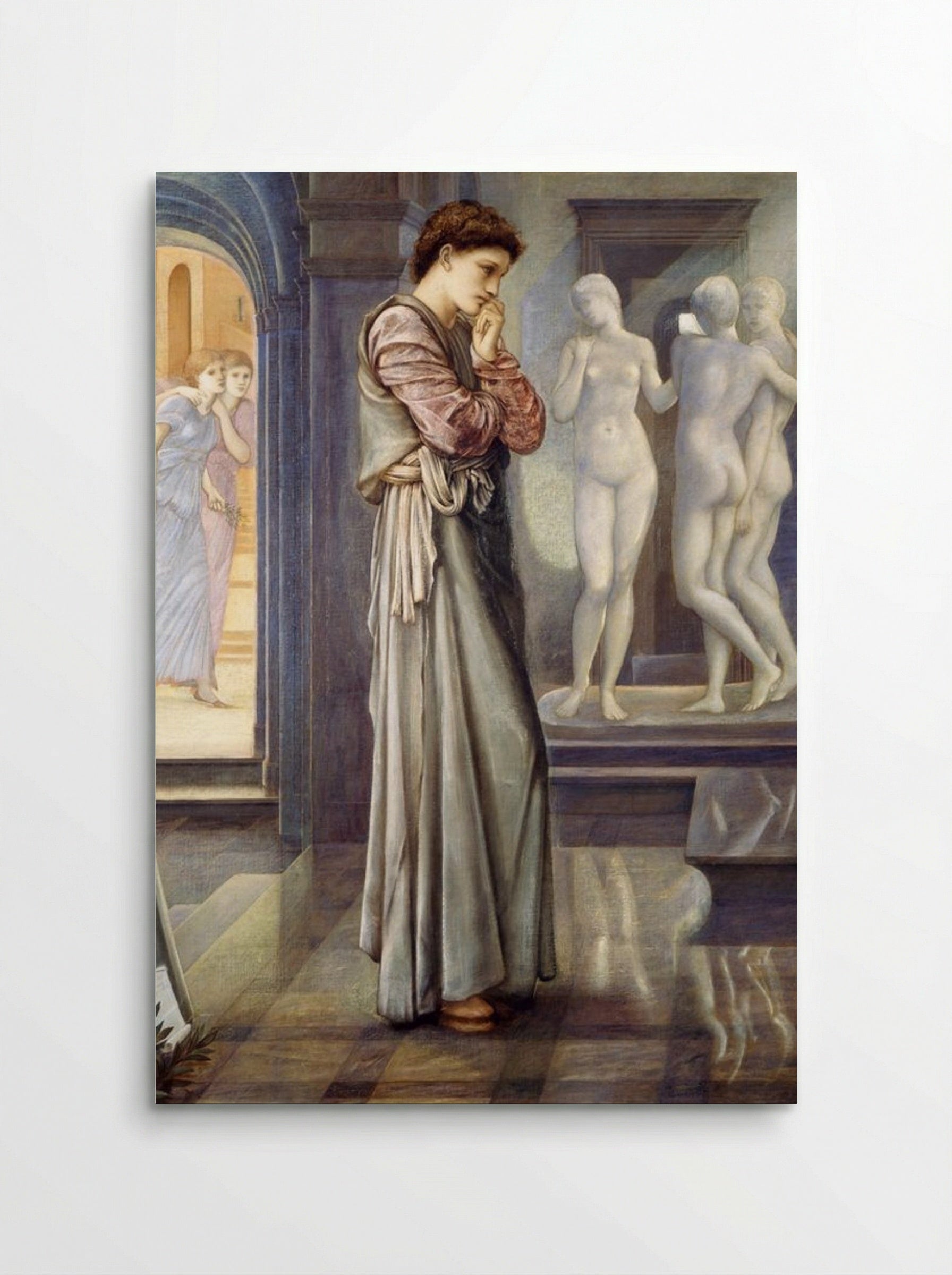 Pygmalion and the Image: The Heart Desires - Edward Burne-Jones - Poster
