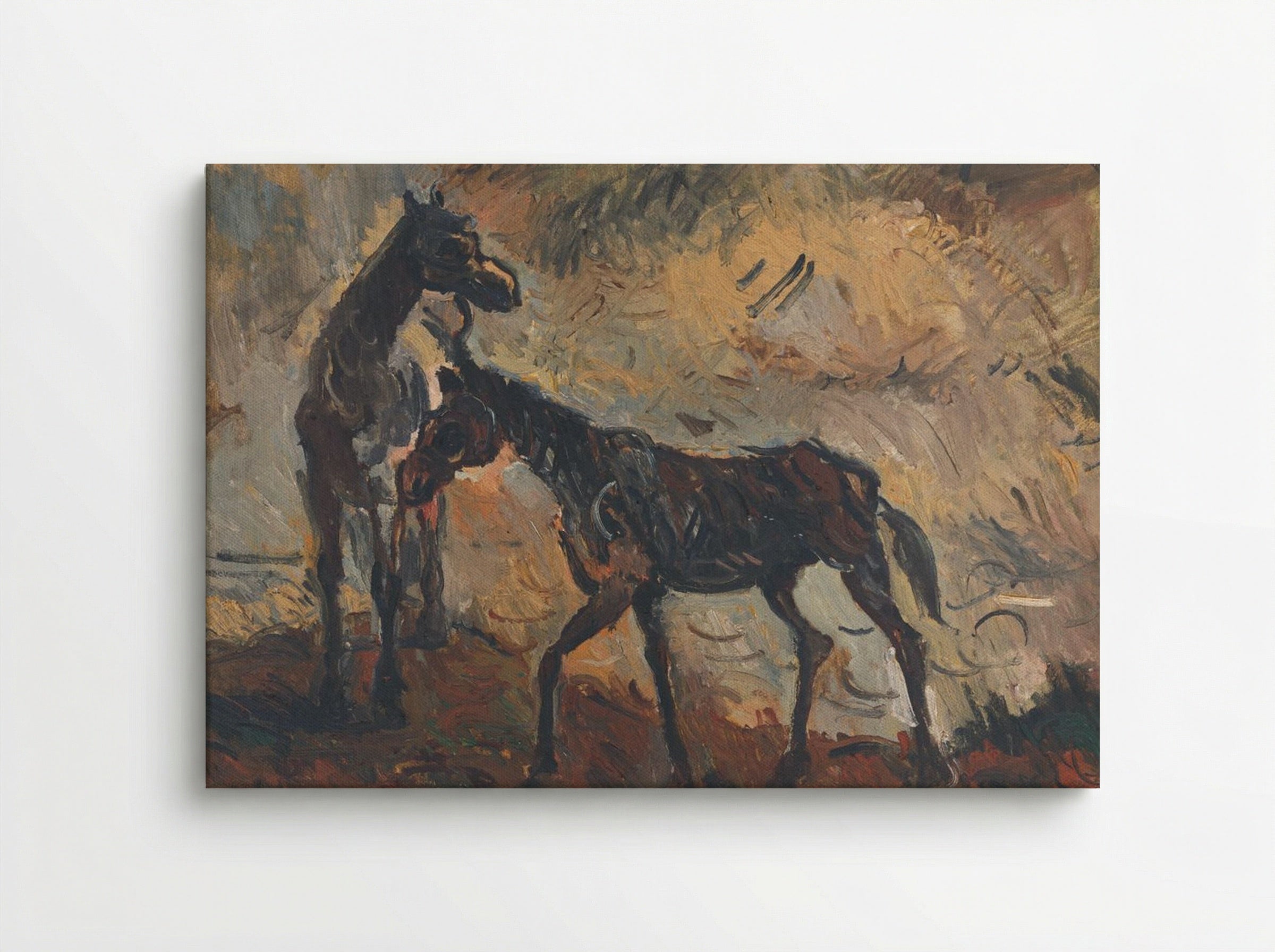Runaway Horses - Cyprián Majerník - Canvas